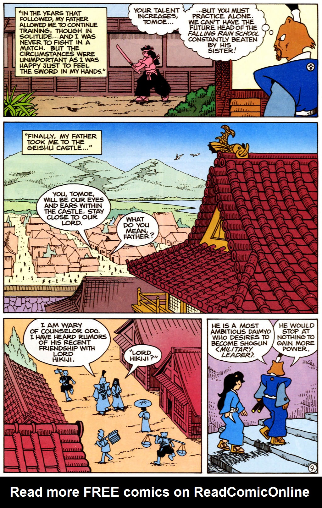 Read online Usagi Yojimbo Color Special comic -  Issue #1 - 10