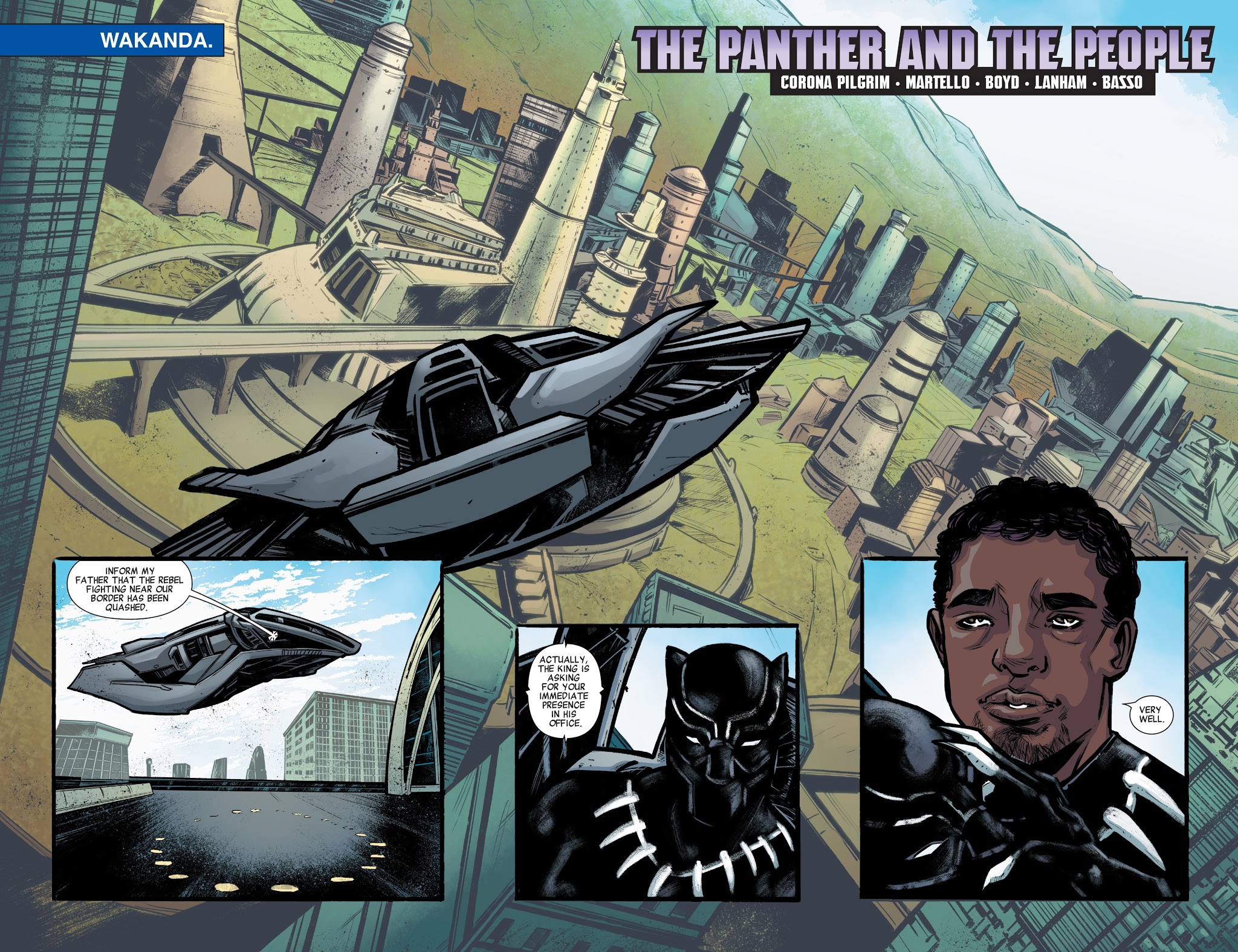Read online Marvel's Black Panther Prelude comic -  Issue #1 - 7