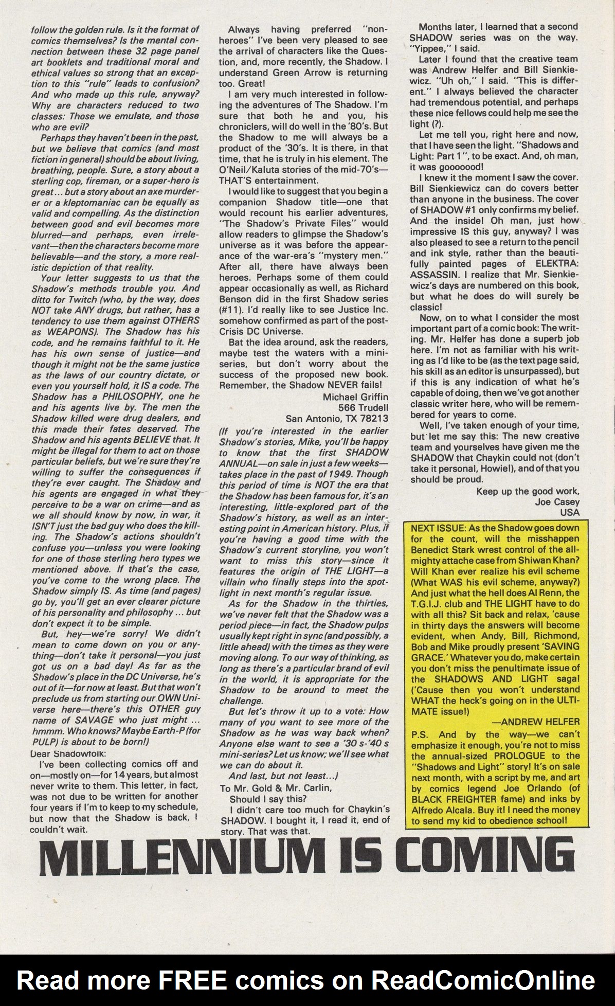 Read online The Shadow (1987) comic -  Issue #4 - 32