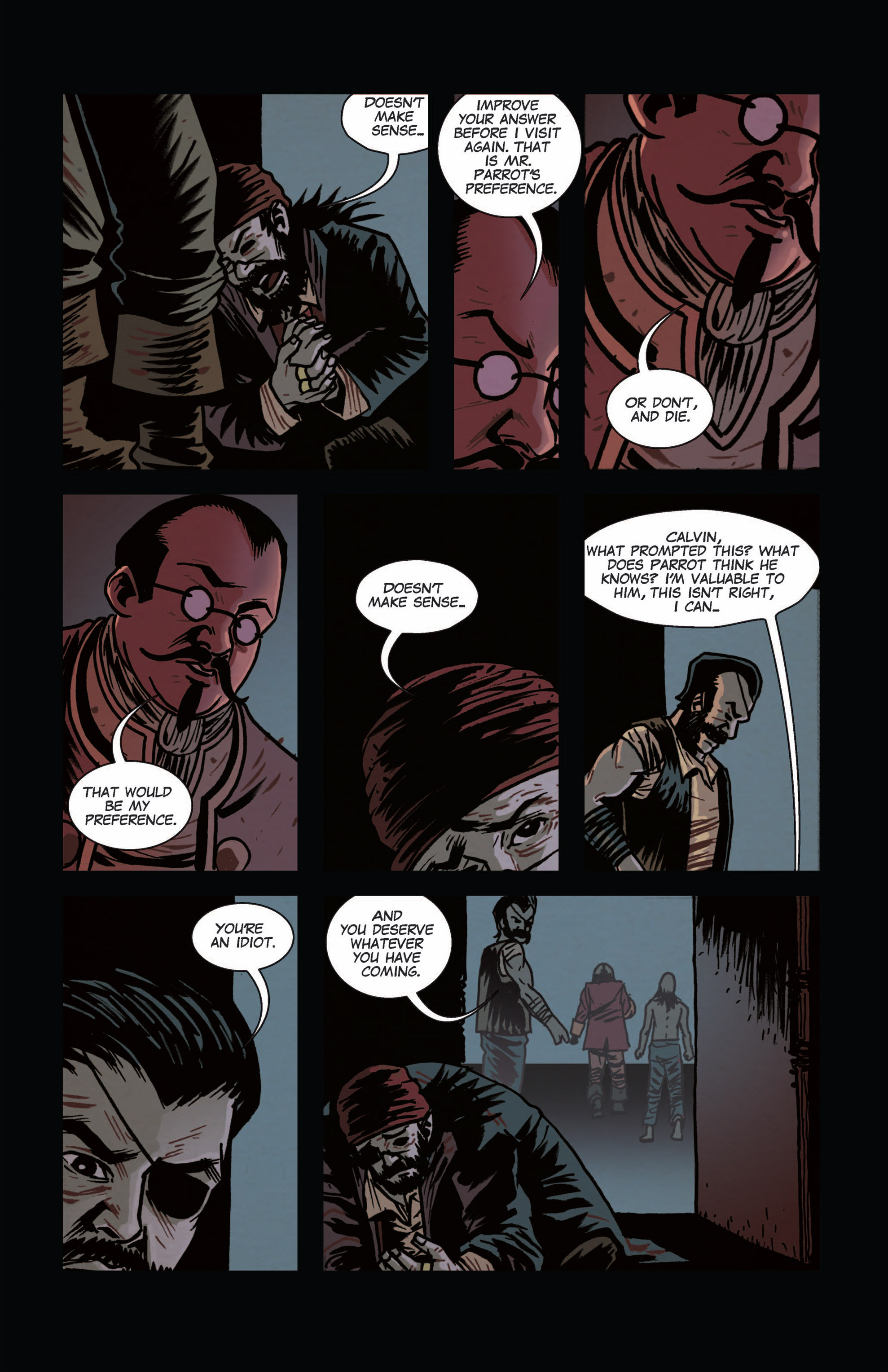 Read online Pirate Eye: Exiled From Exile comic -  Issue #1 - 12