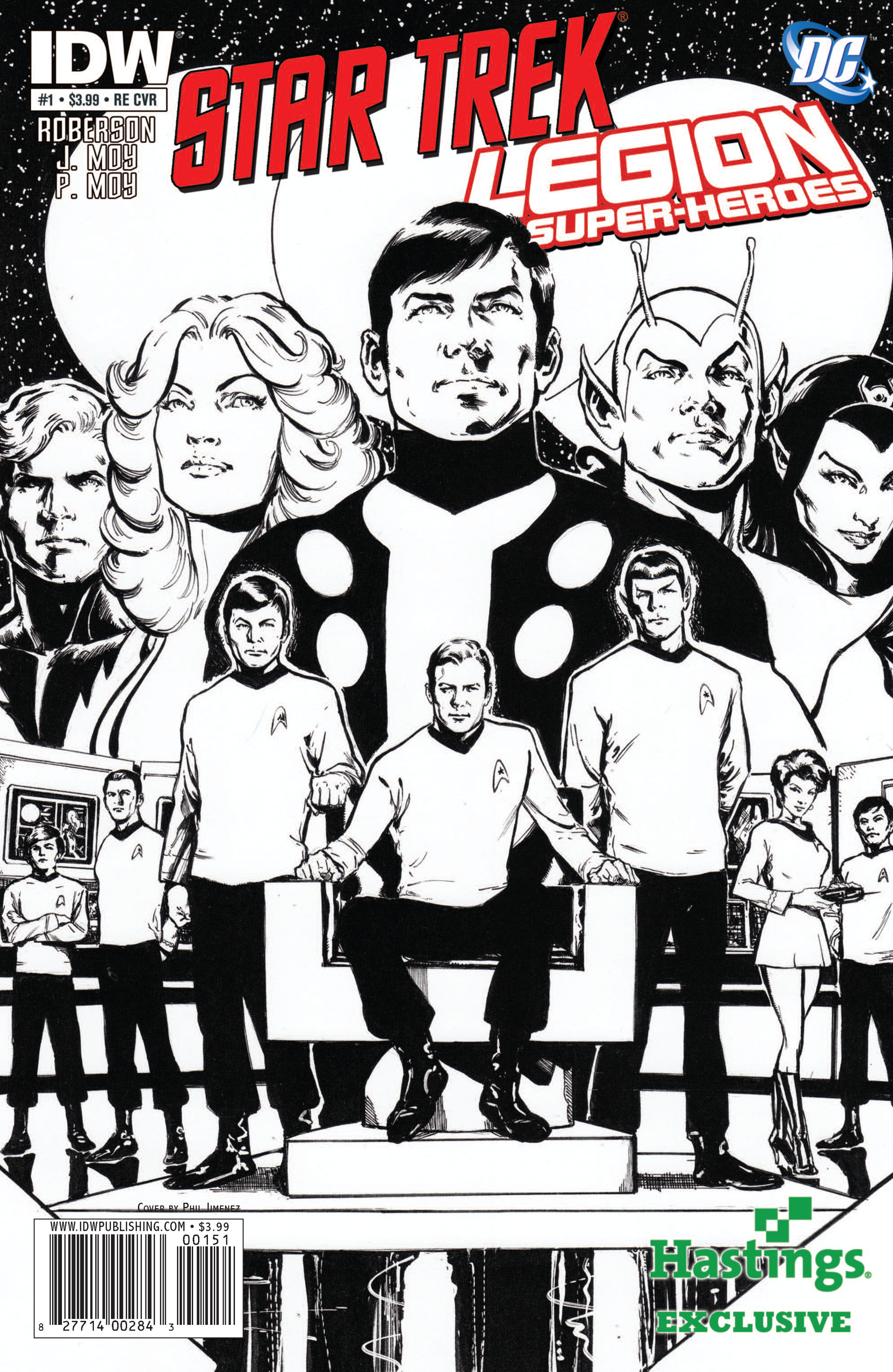 Read online Star Trek/Legion of Super-Heroes comic -  Issue #1 - 5