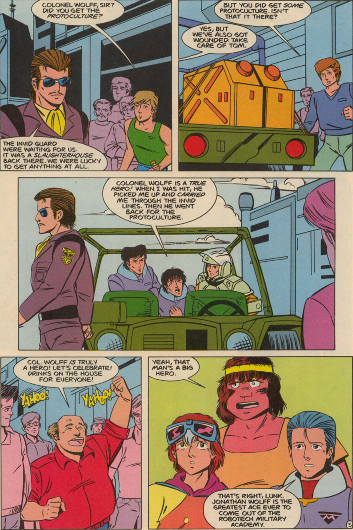 Read online Robotech The New Generation comic -  Issue #8 - 7