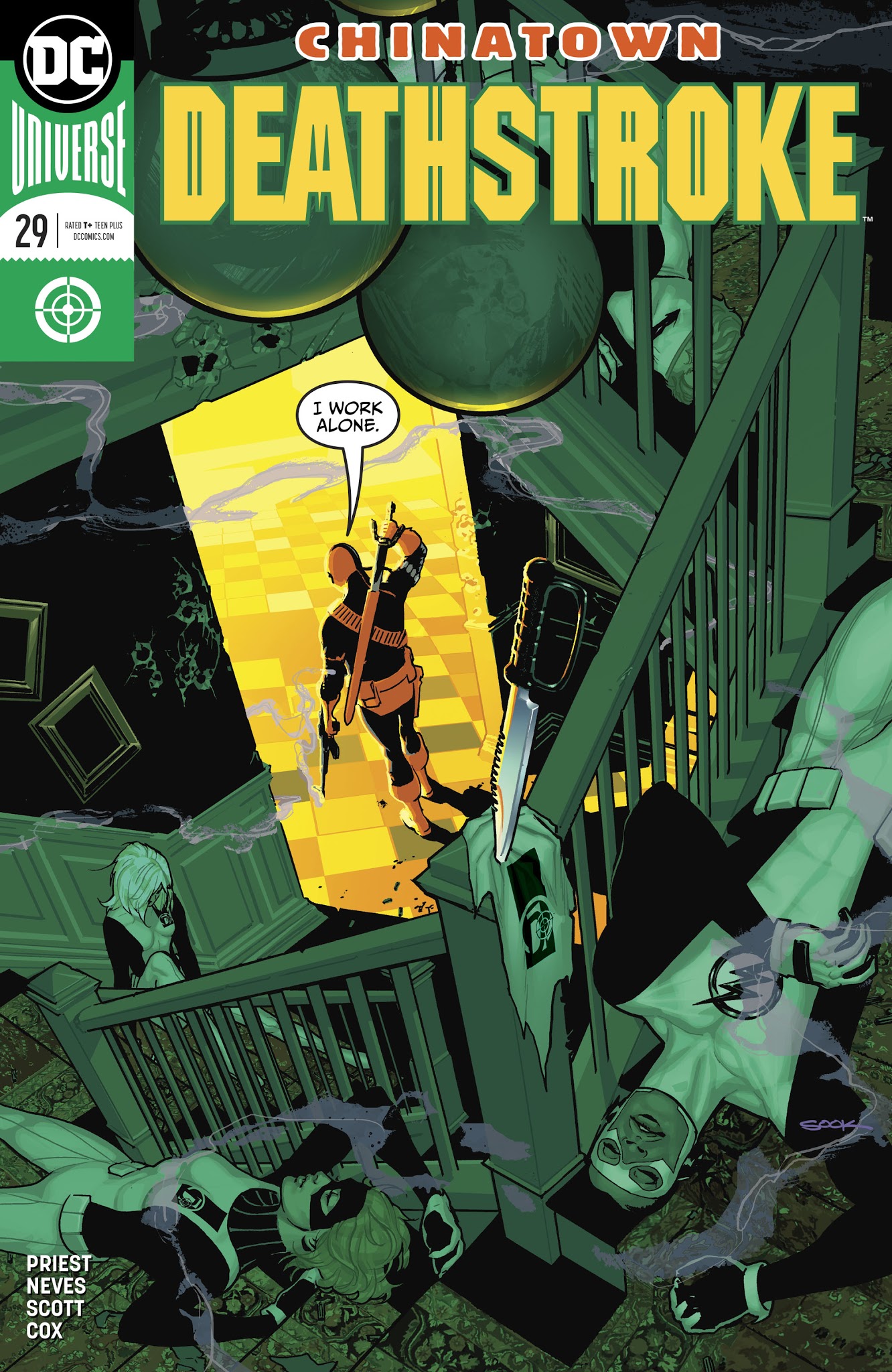 Read online Deathstroke (2016) comic -  Issue #29 - 1