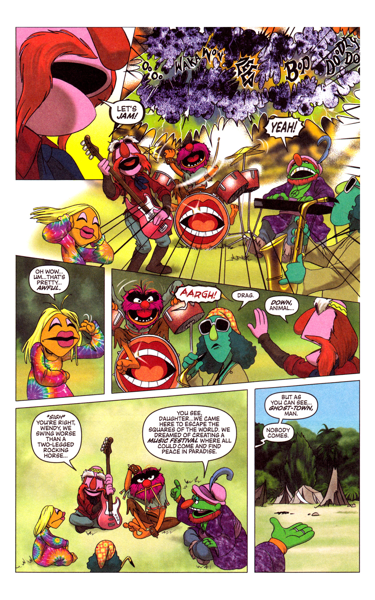 Read online Muppet Peter Pan comic -  Issue #3 - 6