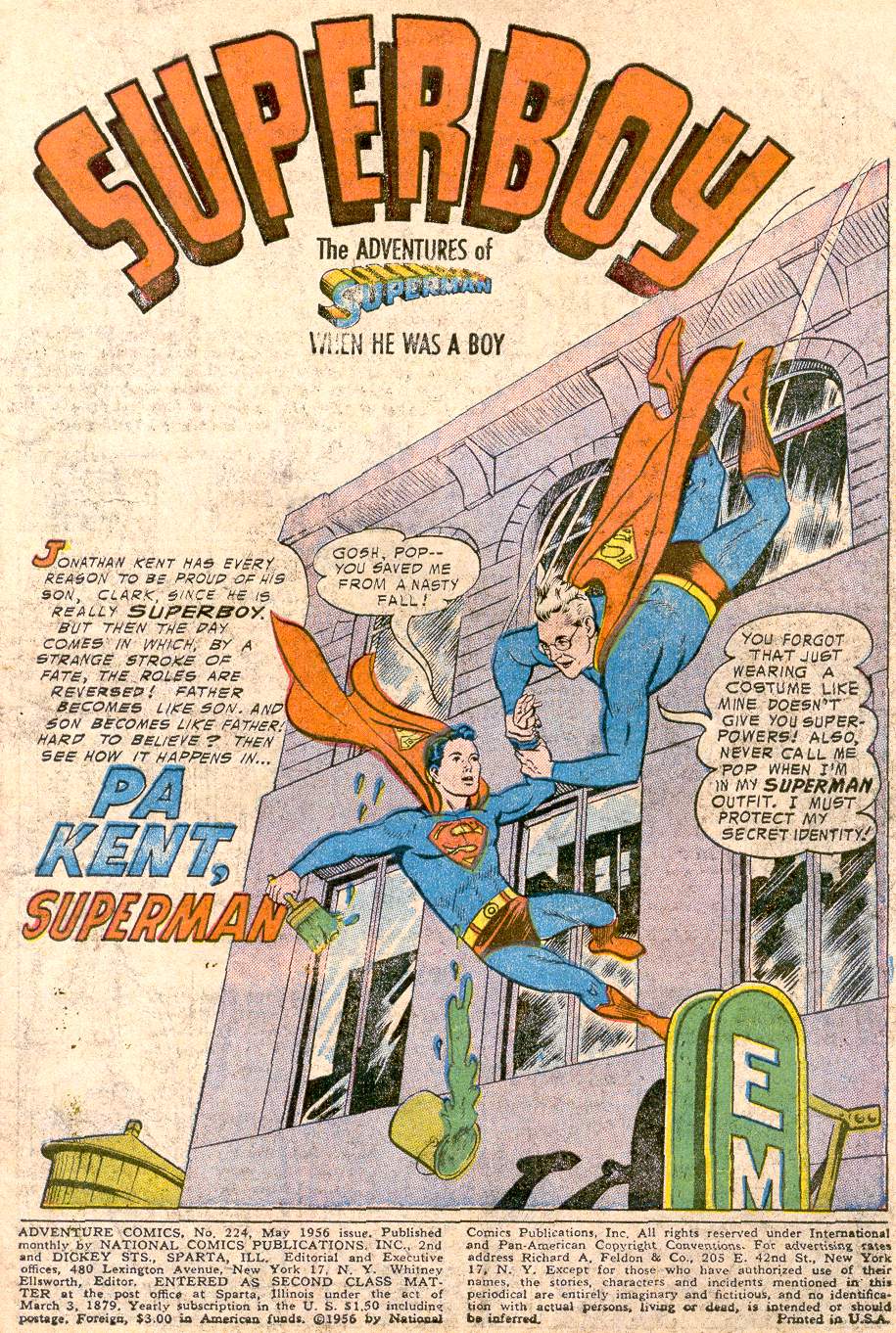 Read online Adventure Comics (1938) comic -  Issue #224 - 3