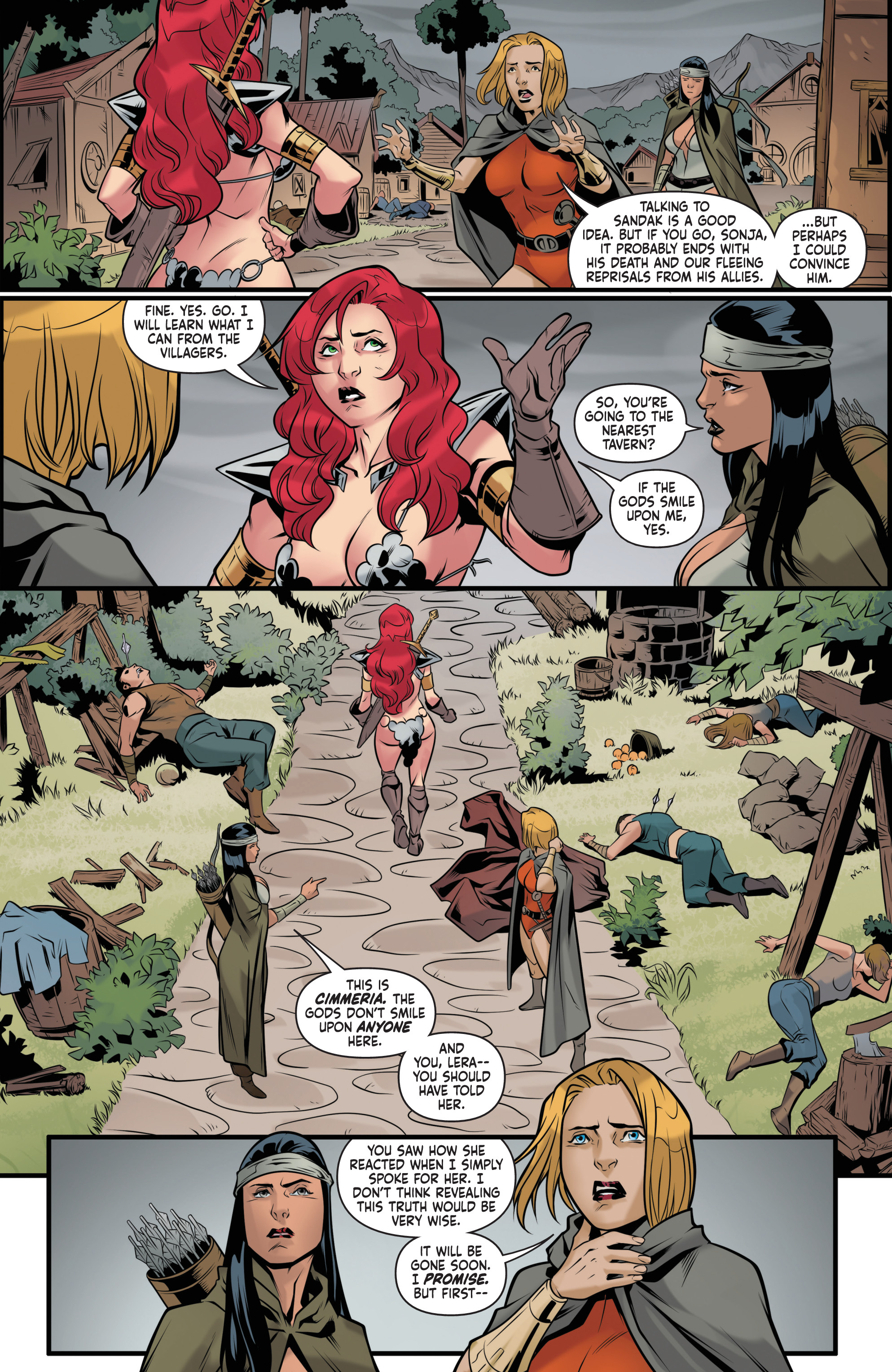 Read online Red Sonja Vol. 4 comic -  Issue # _TPB 4 - 63