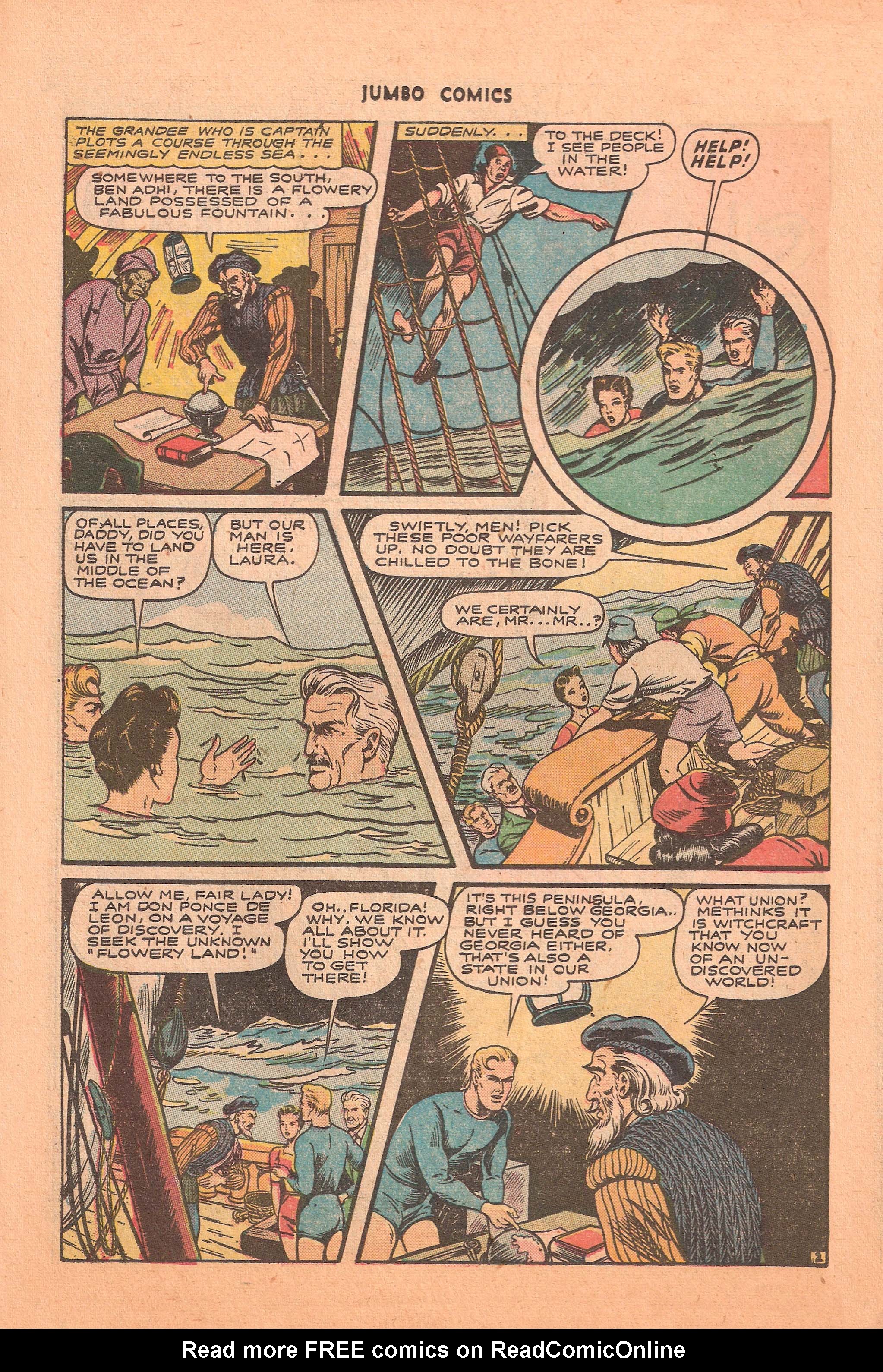 Read online Jumbo Comics comic -  Issue #73 - 38