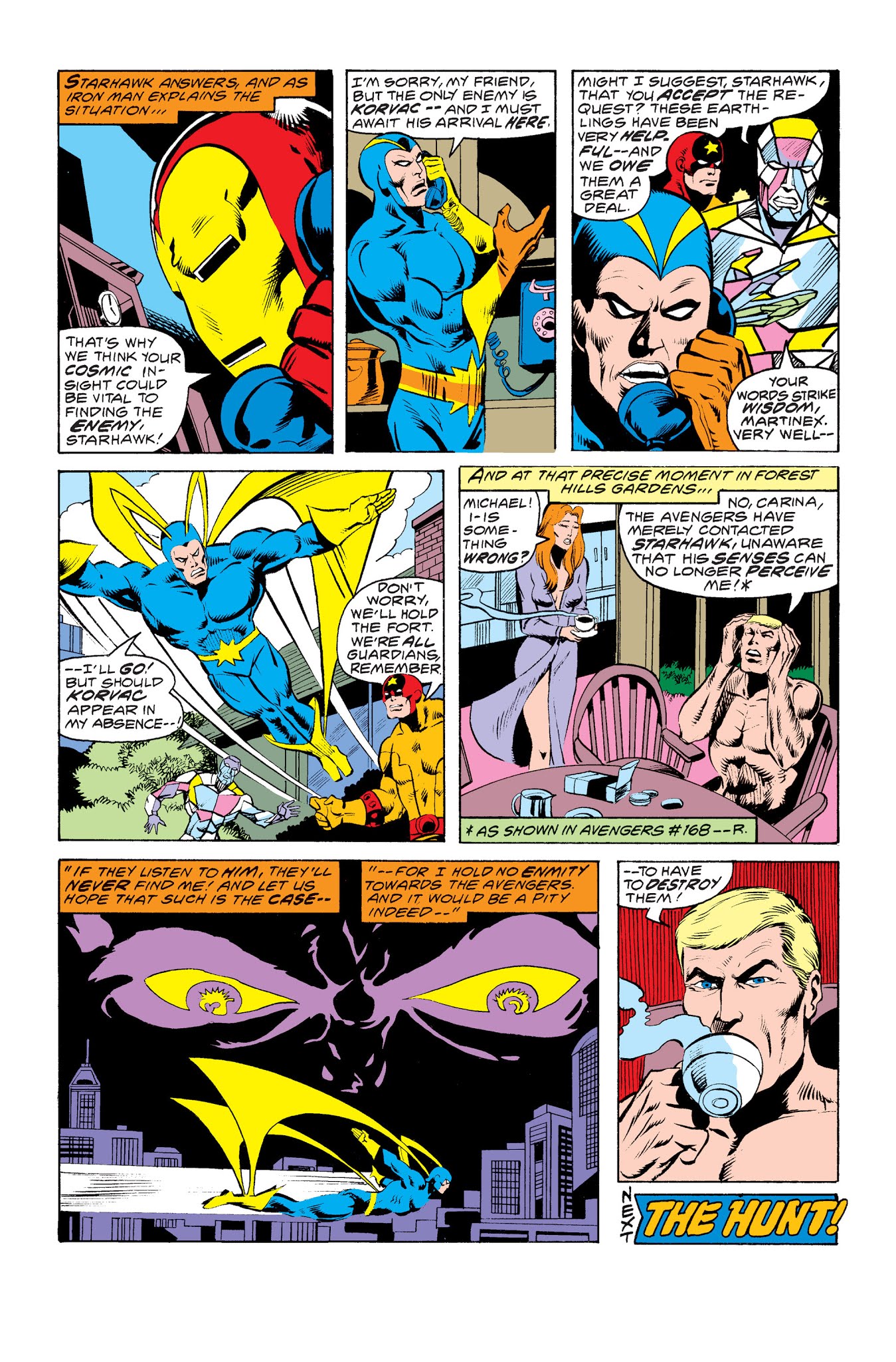 Read online The Avengers (1963) comic -  Issue # _TPB The Korvac Saga - 182