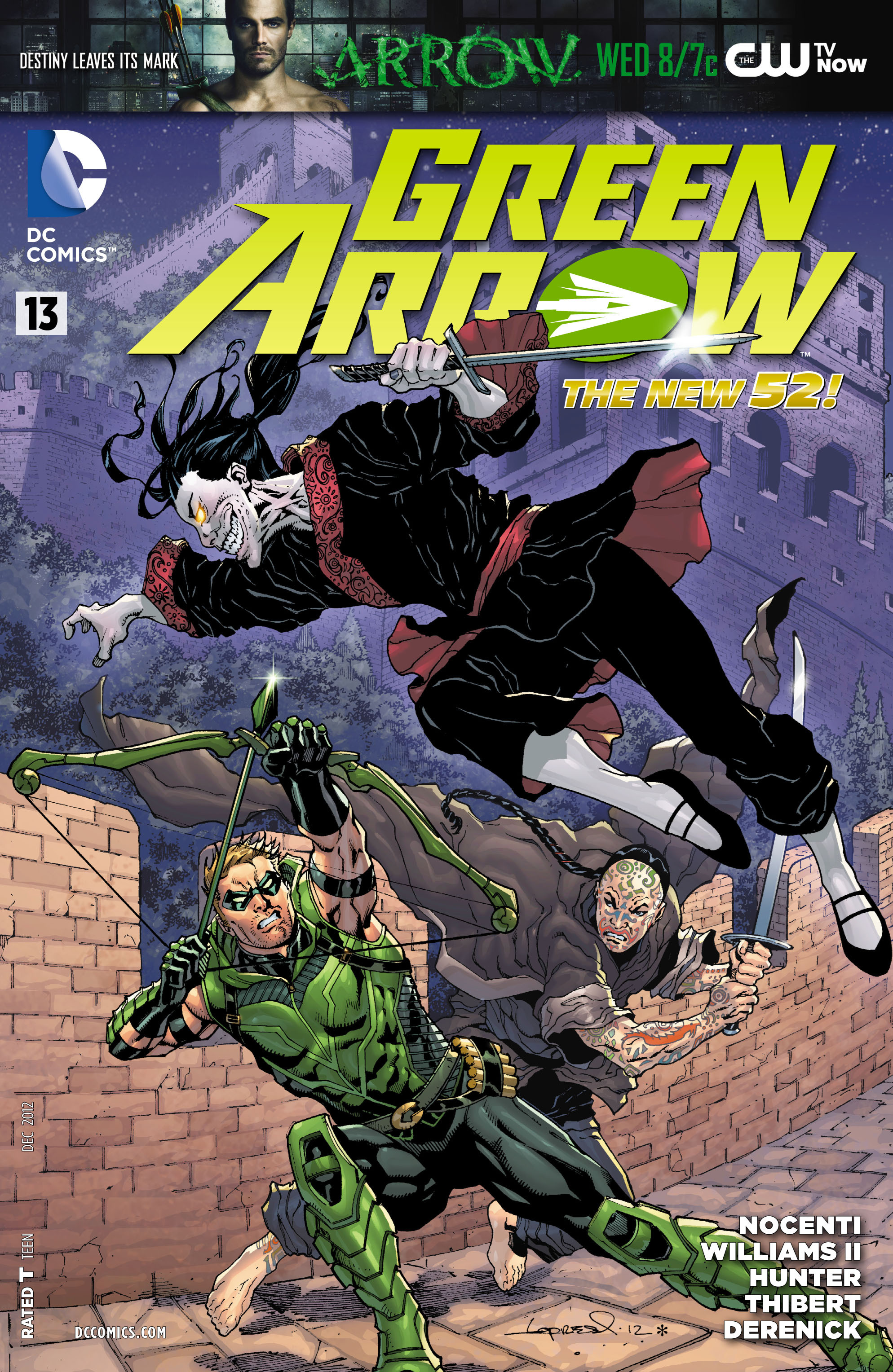 Read online Green Arrow (2011) comic -  Issue #13 - 1