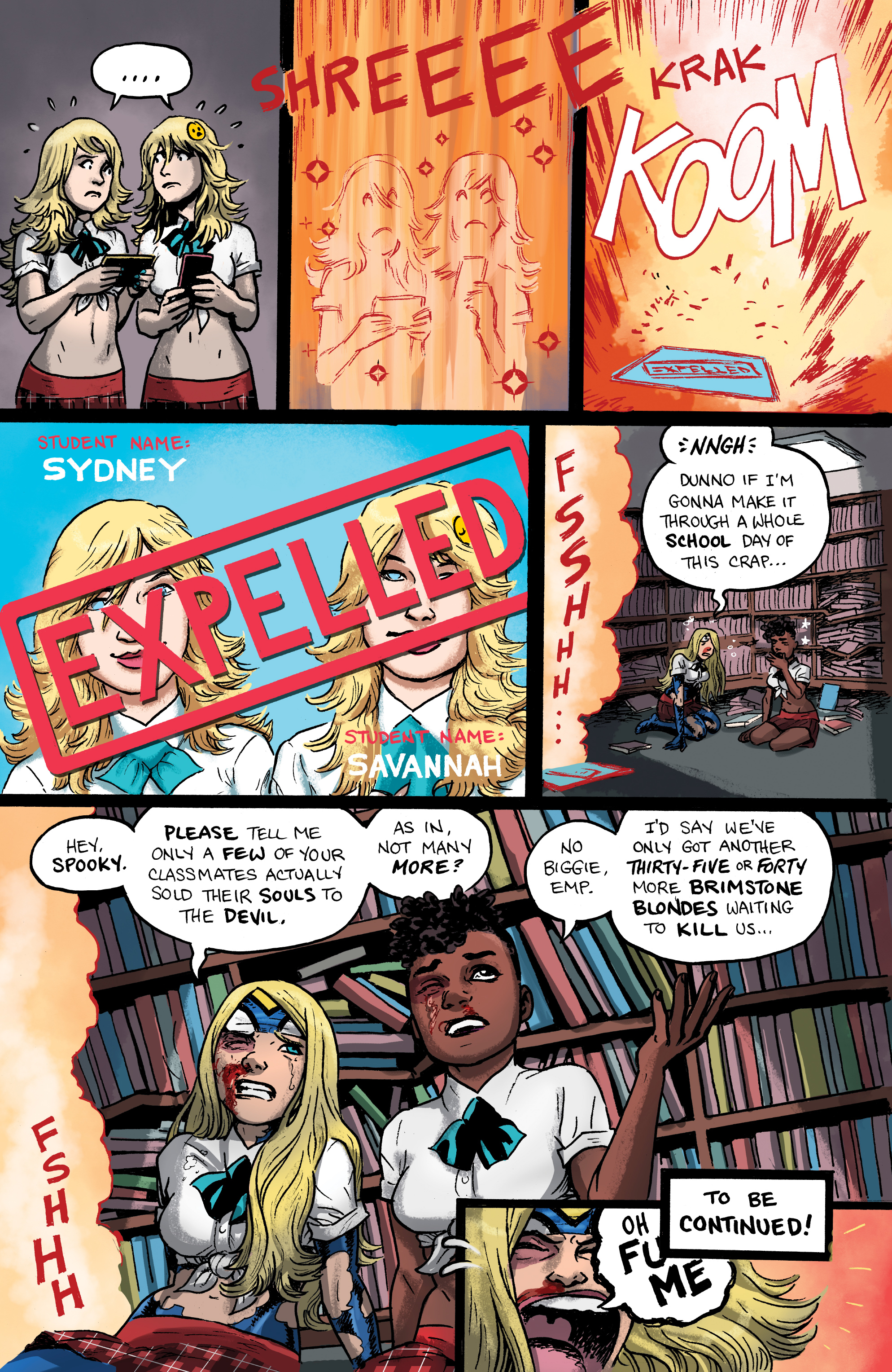 Read online Empowered And Sistah Spooky's High School Hell comic -  Issue #2 - 24