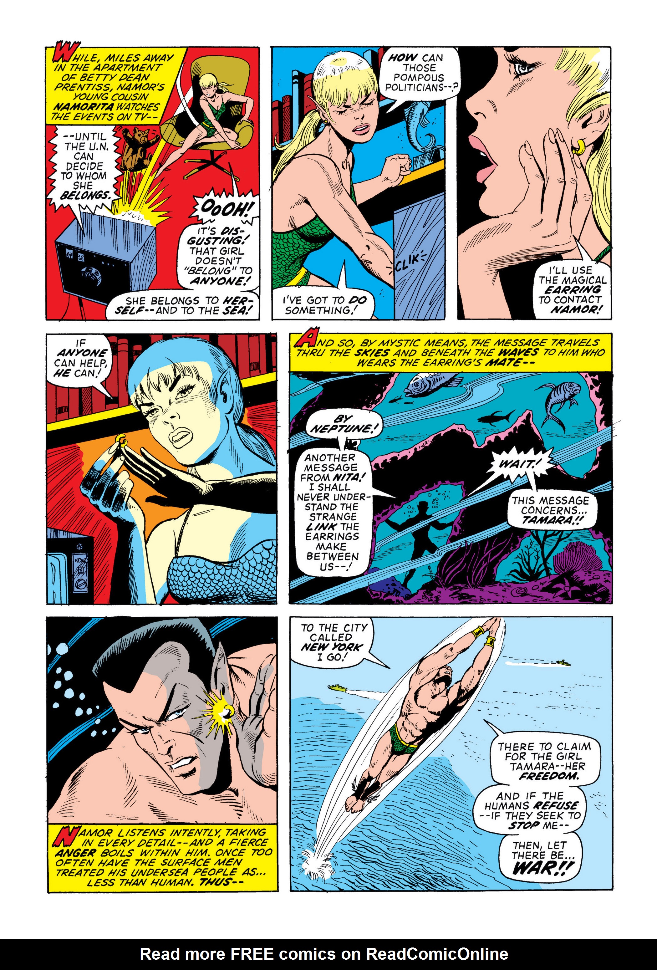 Read online Marvel Masterworks: The Sub-Mariner comic -  Issue # TPB 7 (Part 2) - 99