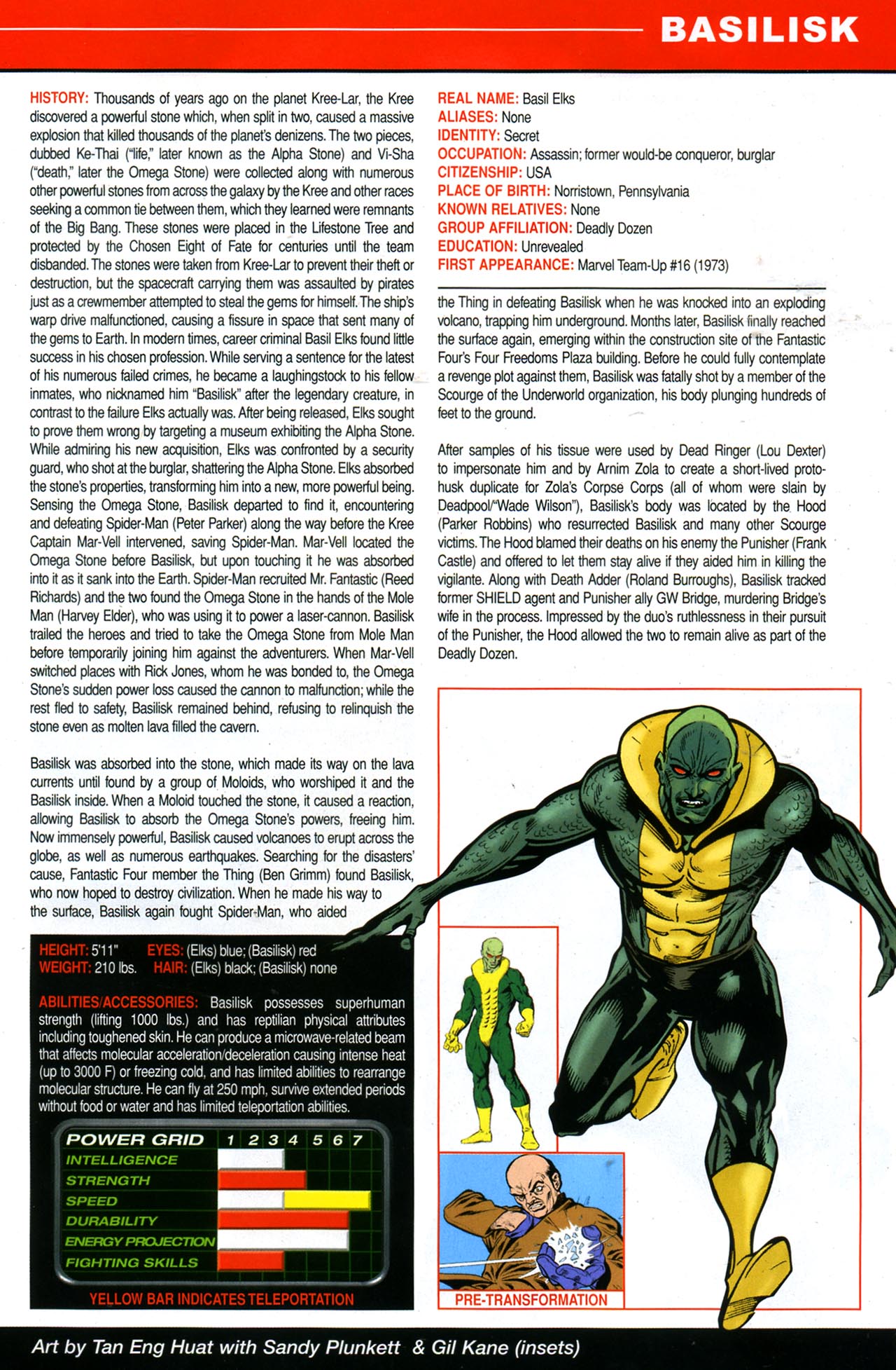 Read online Official Handbook of the Marvel Universe A To Z Update comic -  Issue #3 - 9