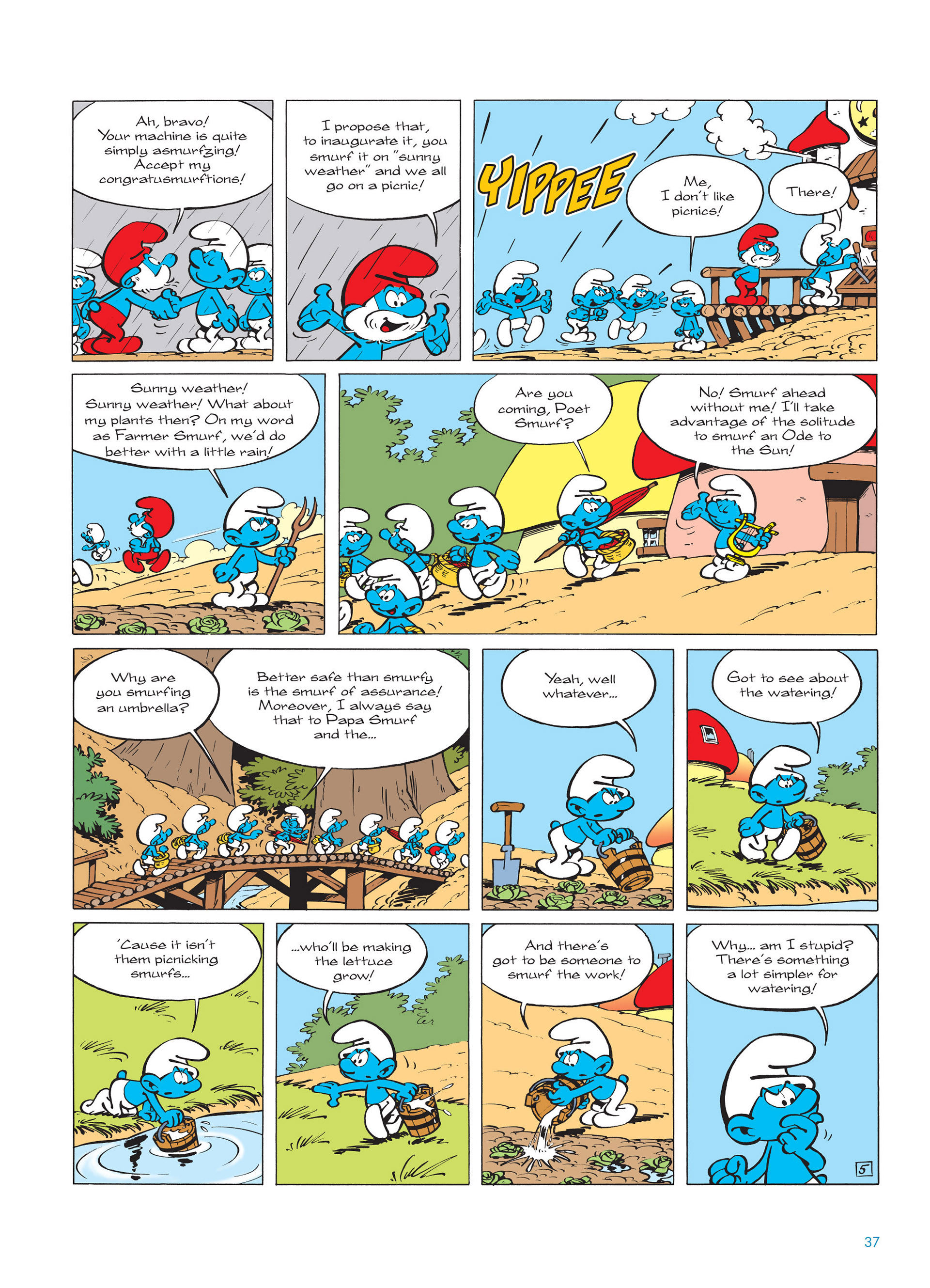 Read online The Smurfs comic -  Issue #14 - 38