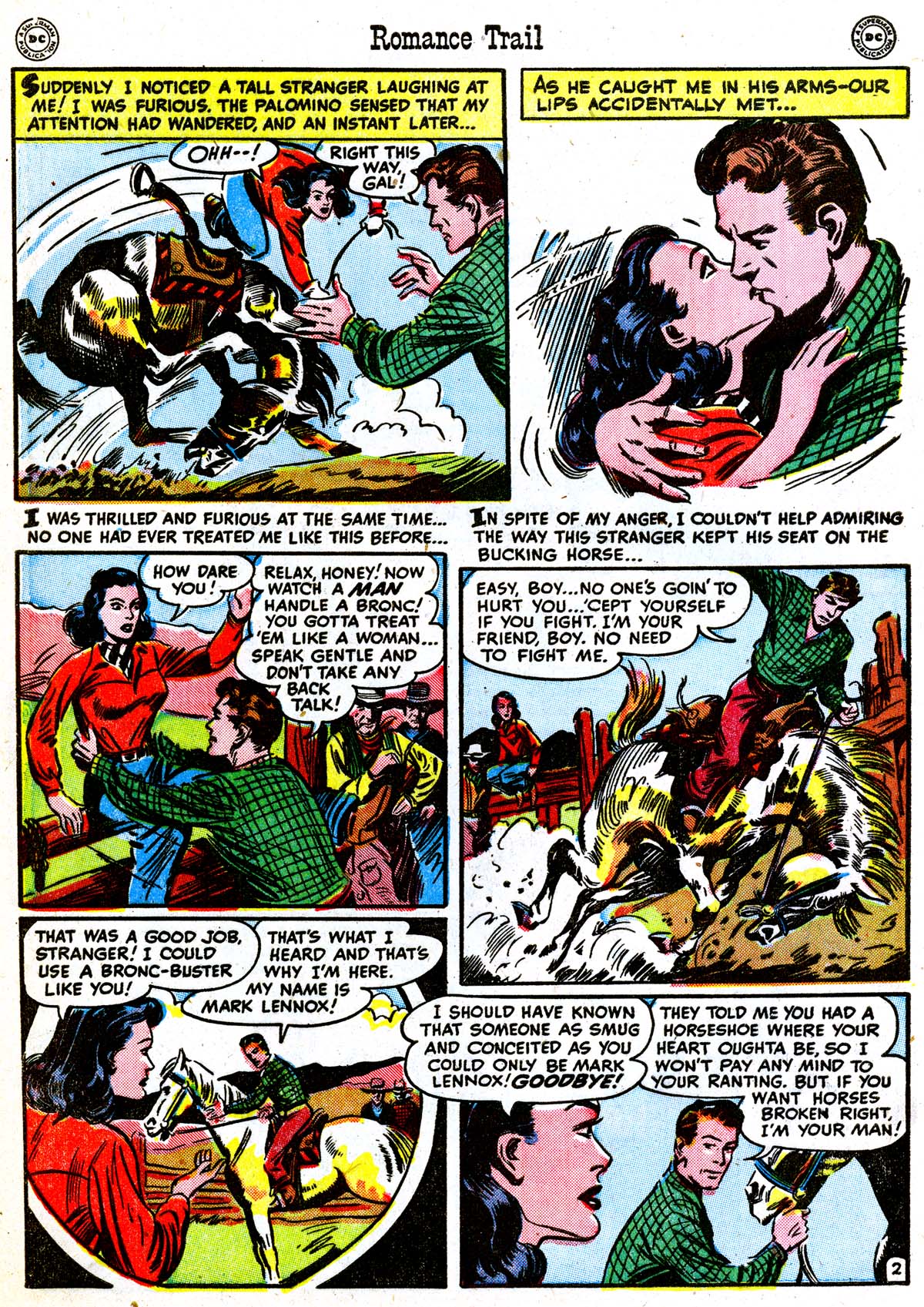 Read online Romance Trail comic -  Issue #1 - 42