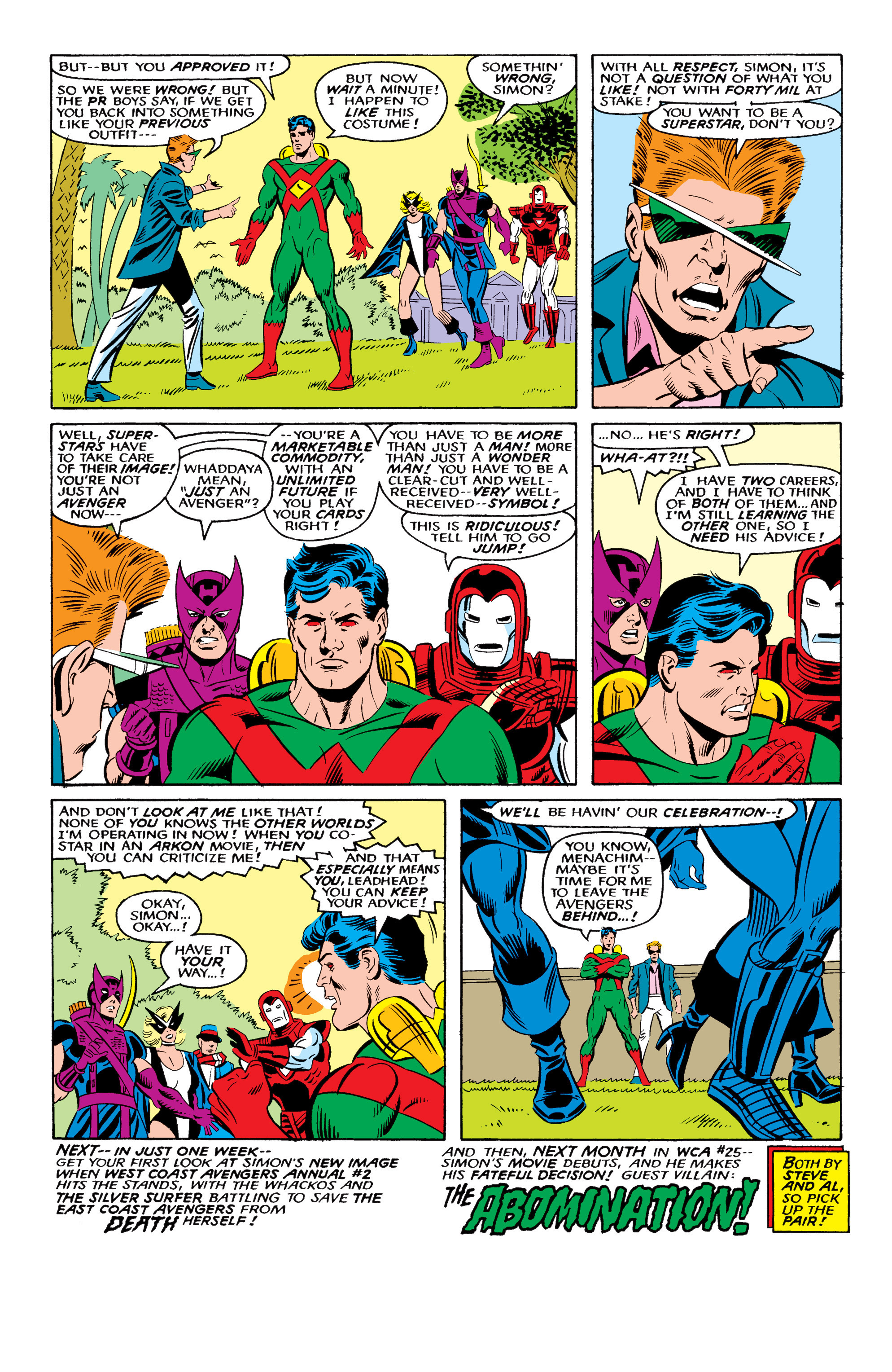 Read online West Coast Avengers (1985) comic -  Issue #24 - 23