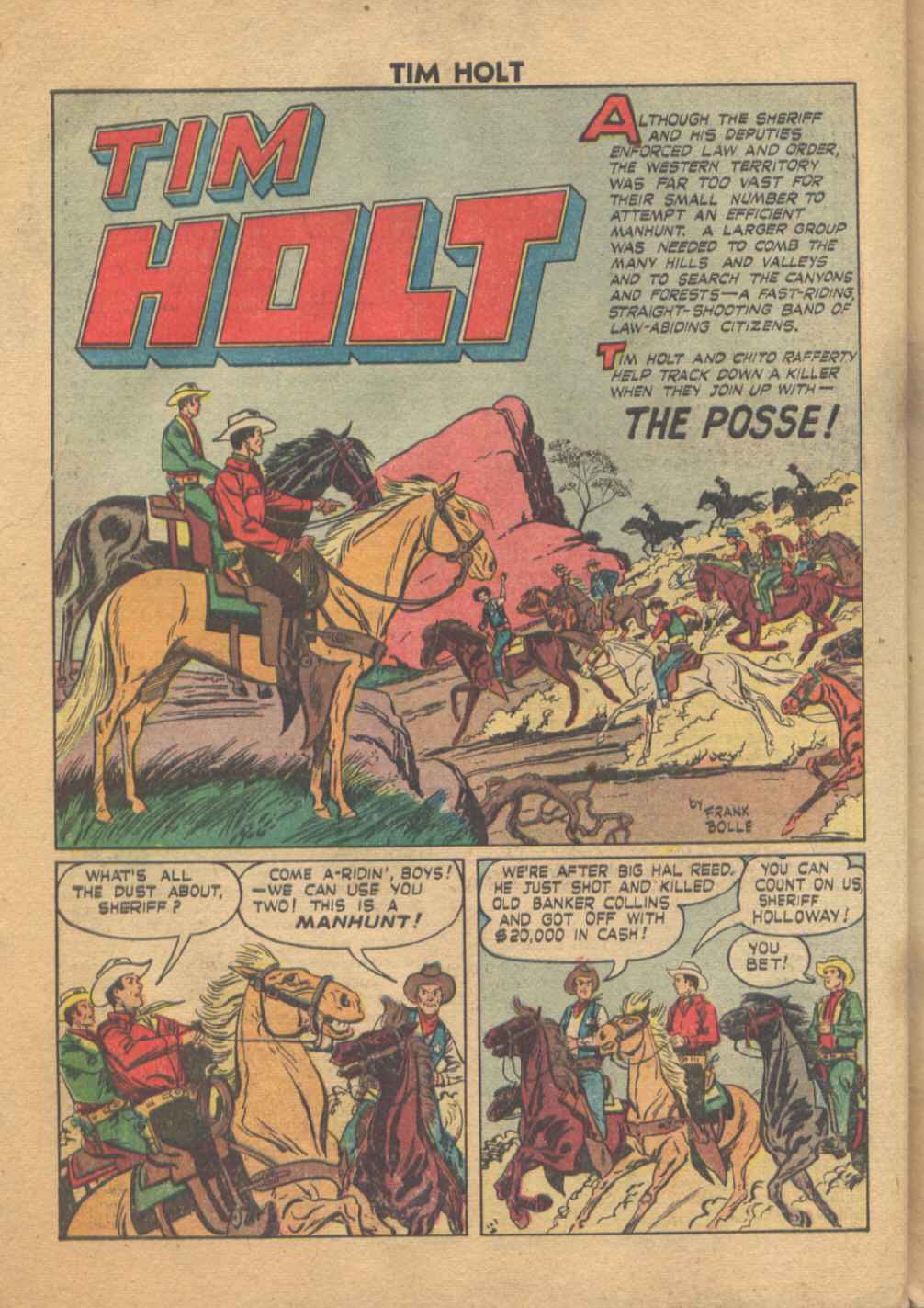 Read online Tim Holt comic -  Issue #14 - 28