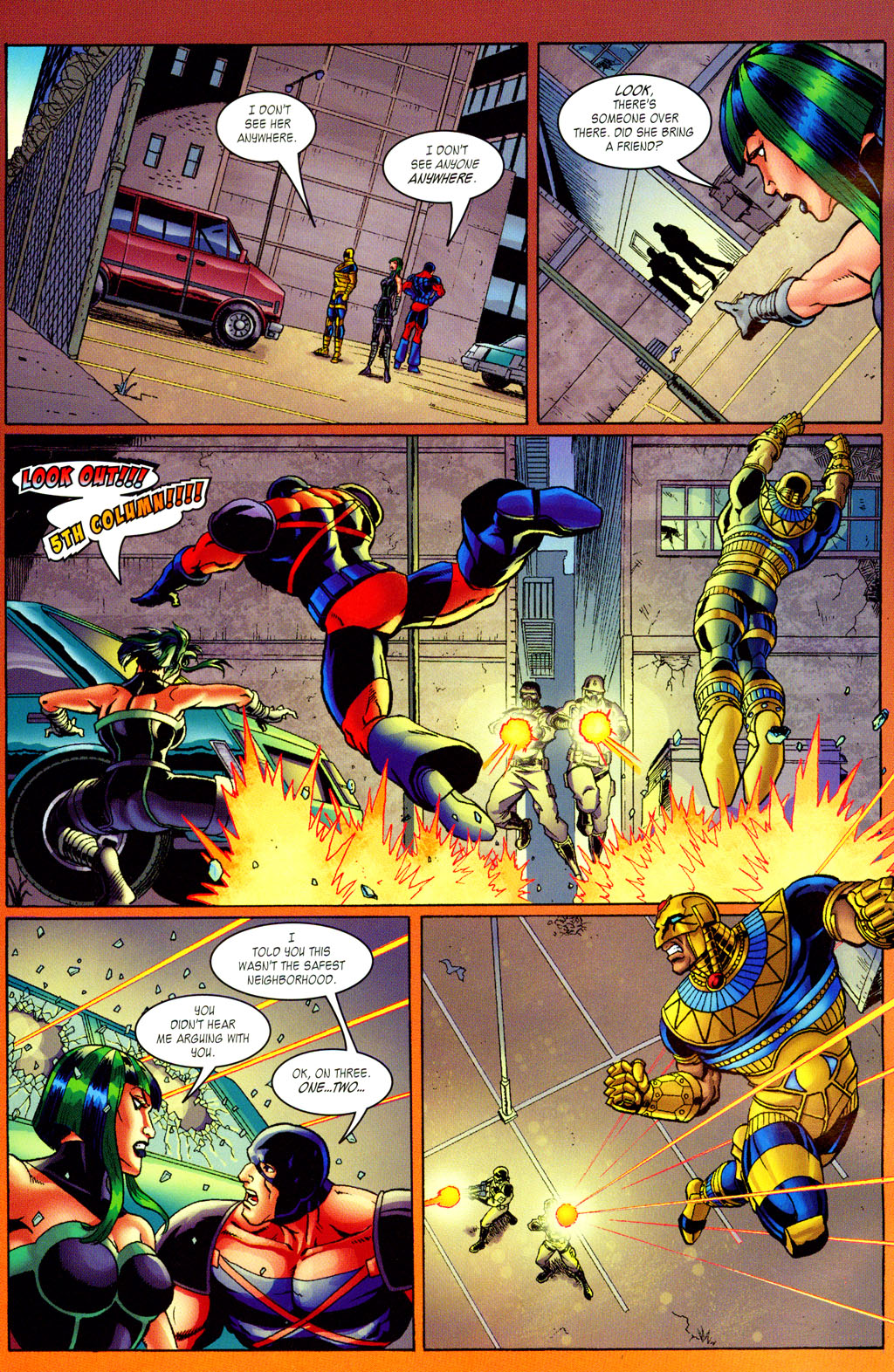 Read online City of Heroes (2004) comic -  Issue #4 - 5