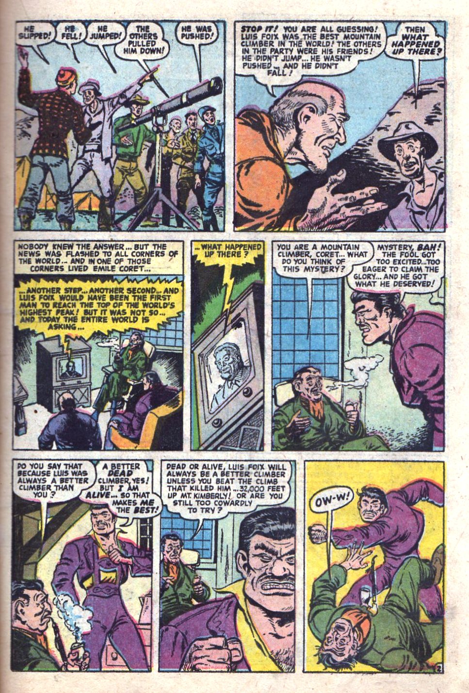 Read online Mystery Tales comic -  Issue #17 - 17