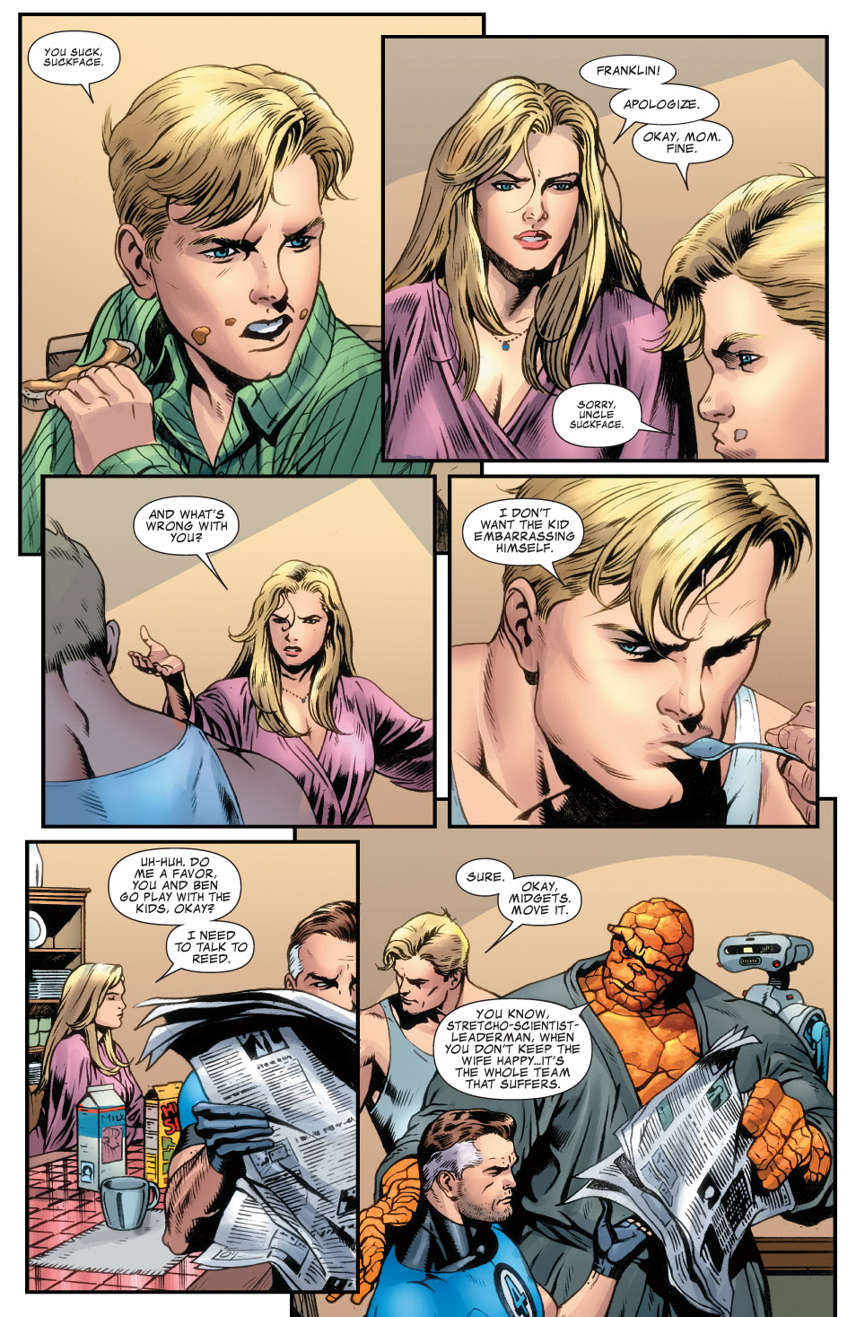 Read online Fantastic Four By Jonathan Hickman Omnibus comic -  Issue # TPB 1 (Part 1) - 43