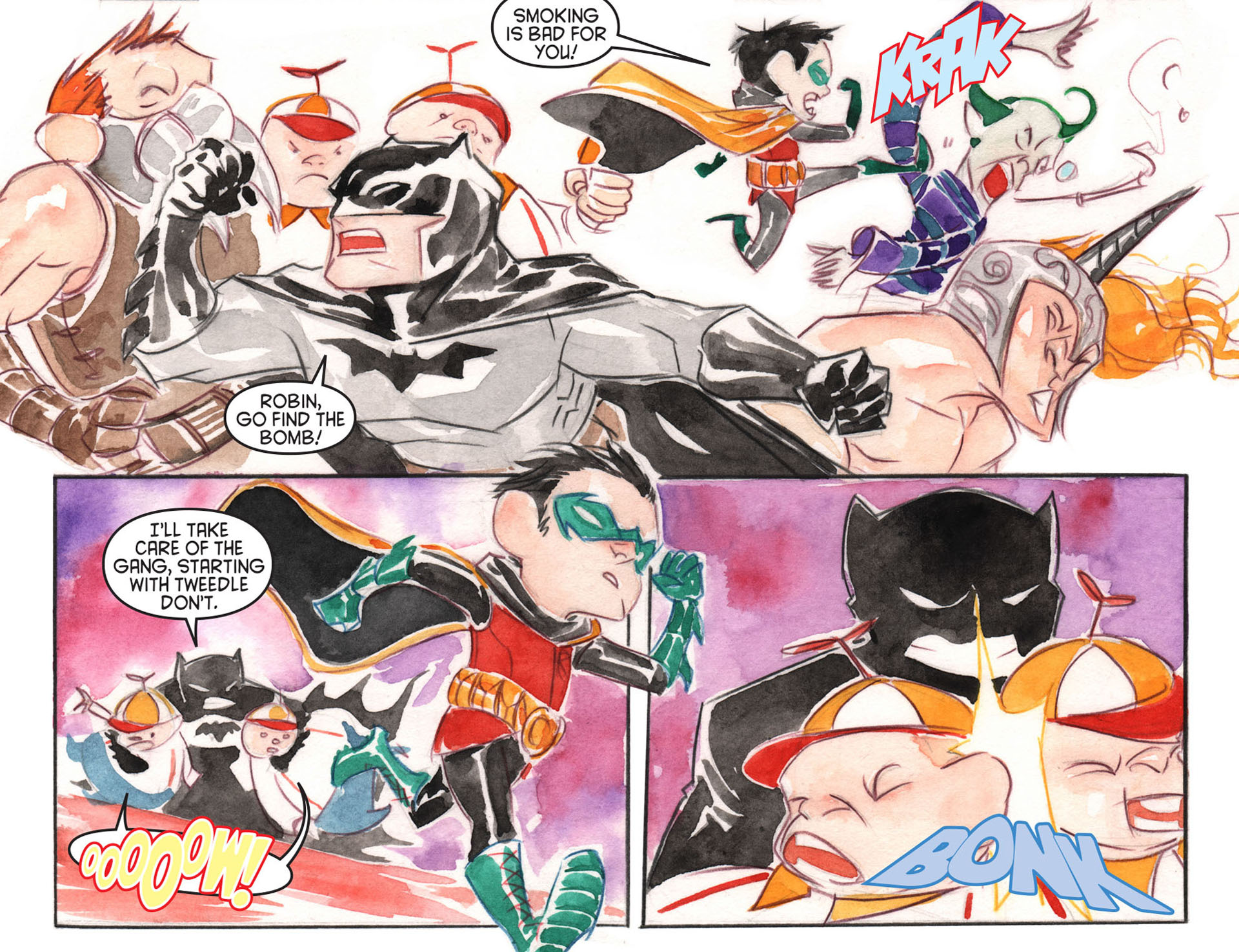 Read online Batman: Li'l Gotham (2012) comic -  Issue #8 - 12