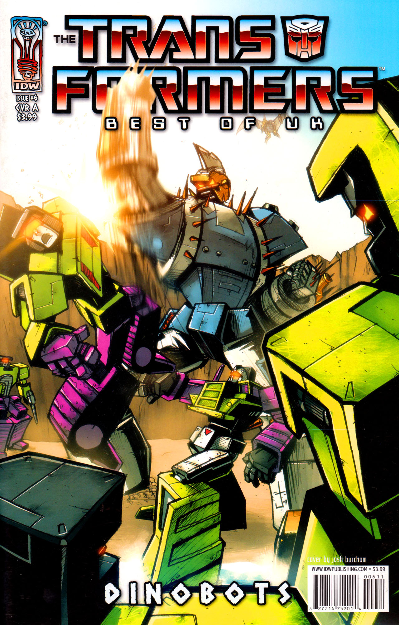 Read online The Transformers: Best of UK: Dinobots comic -  Issue #6 - 1