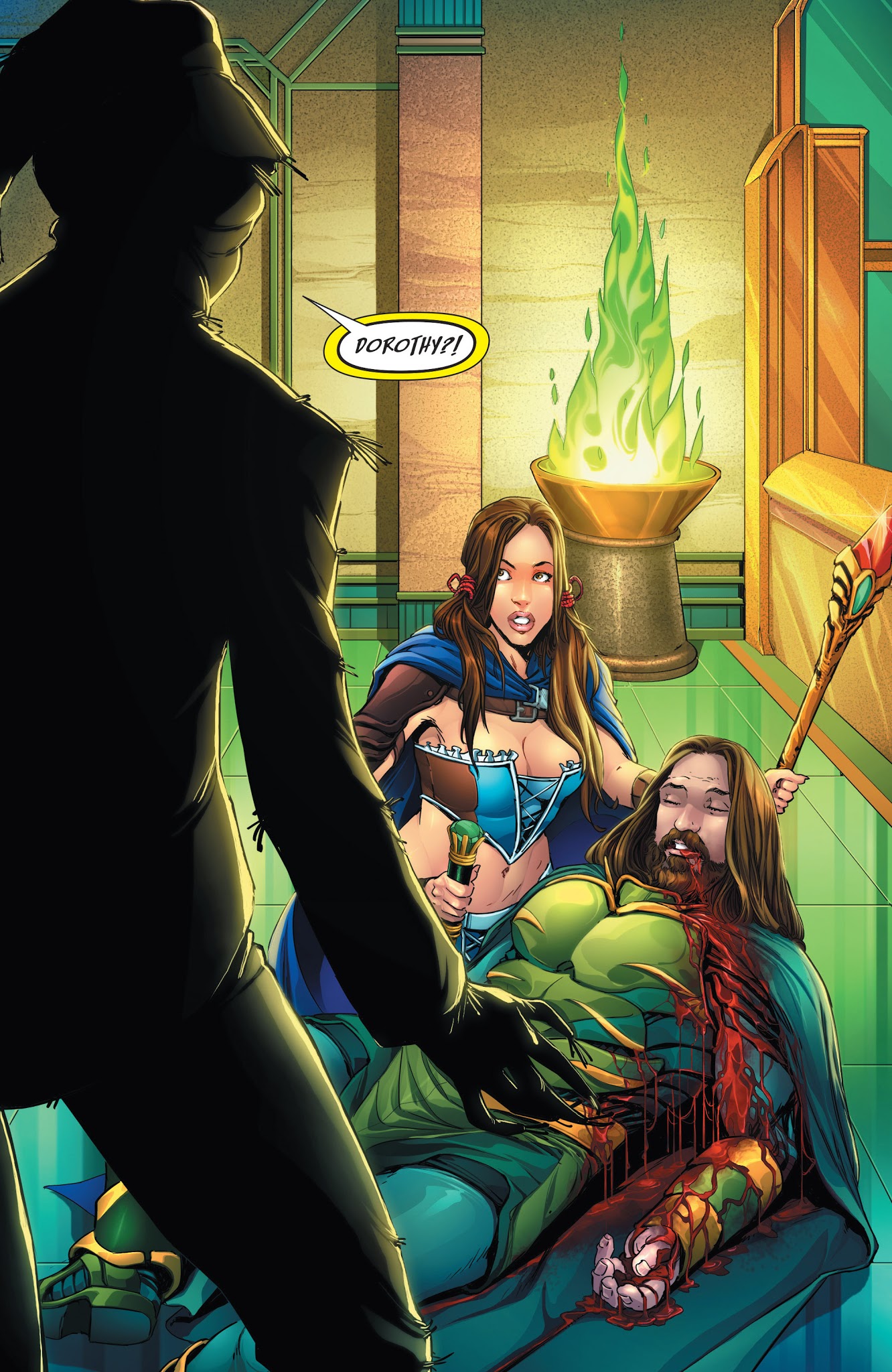 Read online Grimm Fairy Tales presents Oz: Reign of the Witch Queen comic -  Issue #2 - 3