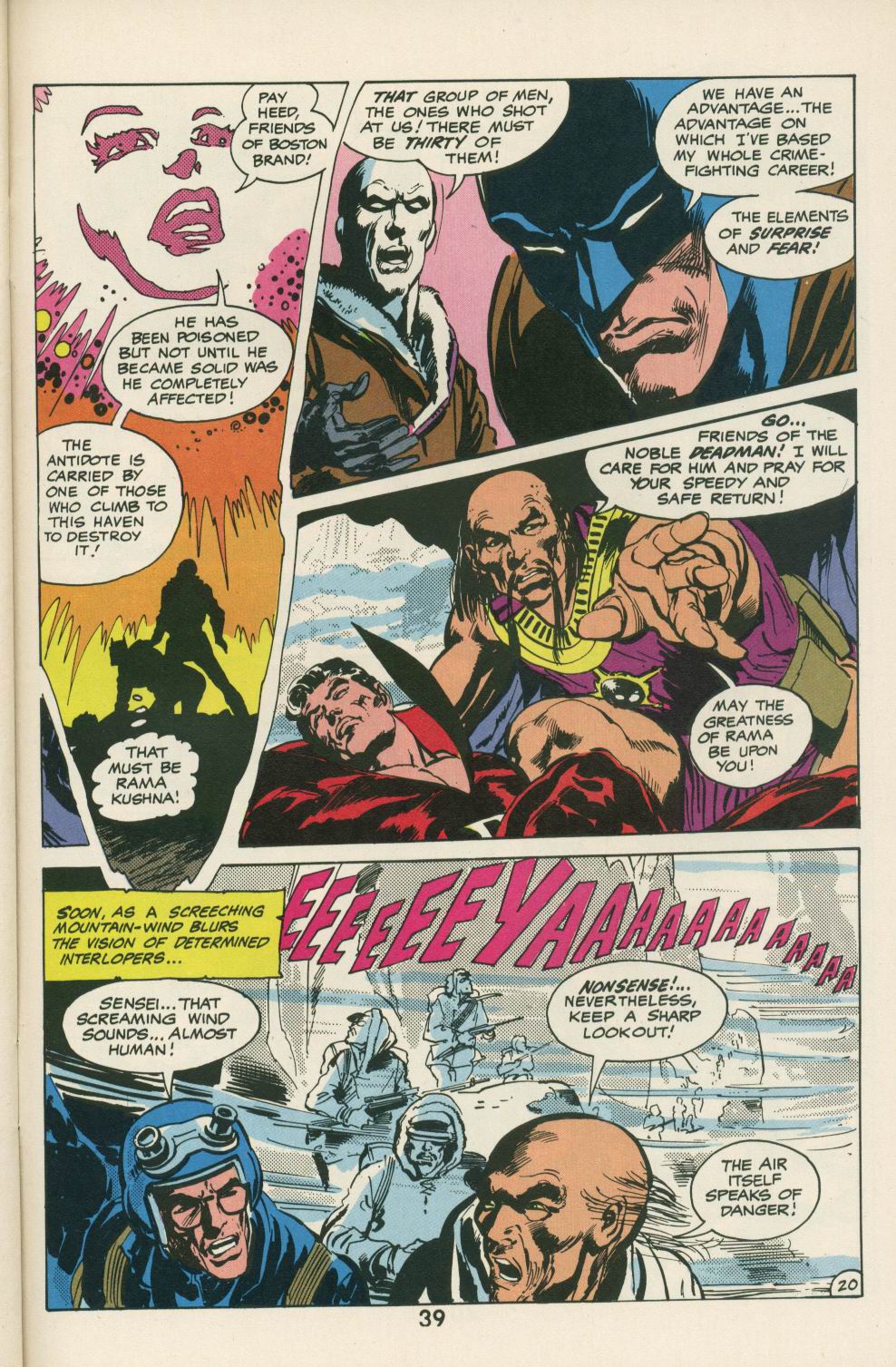 Read online Deadman (1985) comic -  Issue #7 - 39