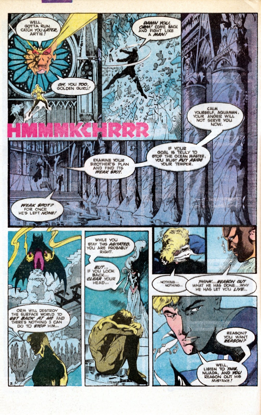 Aquaman (1986) Issue #4 #4 - English 4