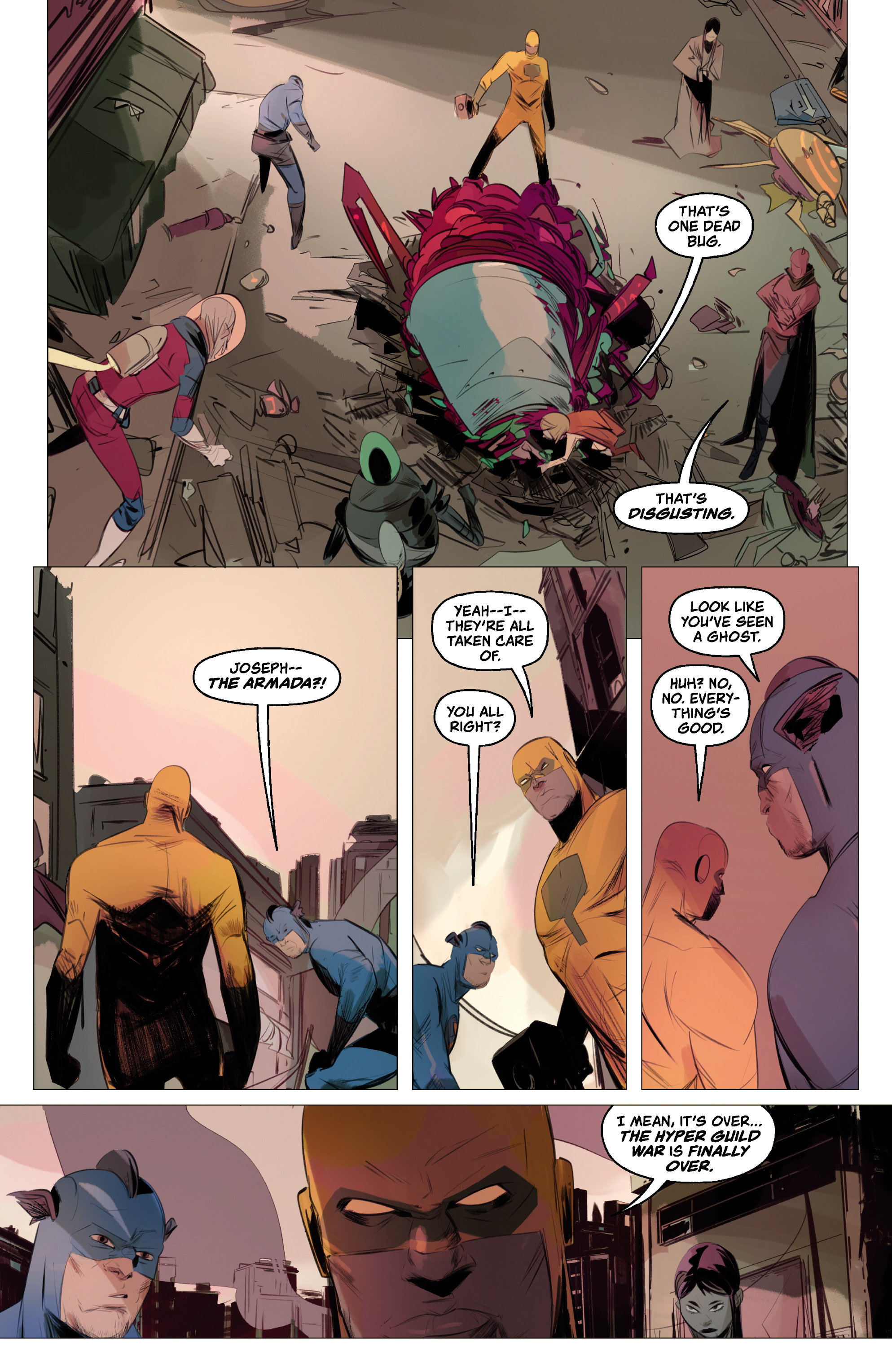 Read online The Last Days of Black Hammer: Chapter comic -  Issue #1 - 16