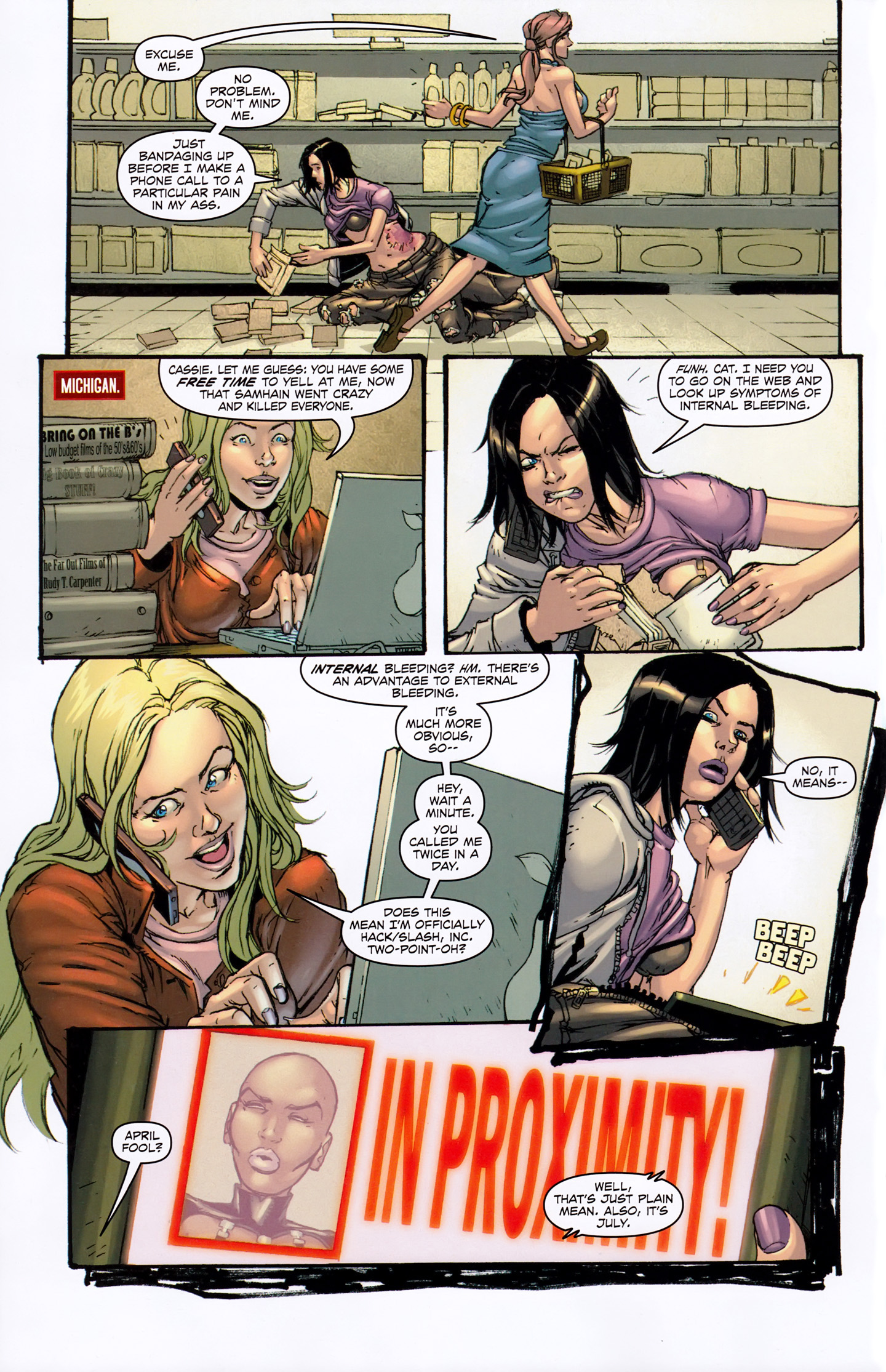 Read online Hack/Slash (2011) comic -  Issue #10 - 15