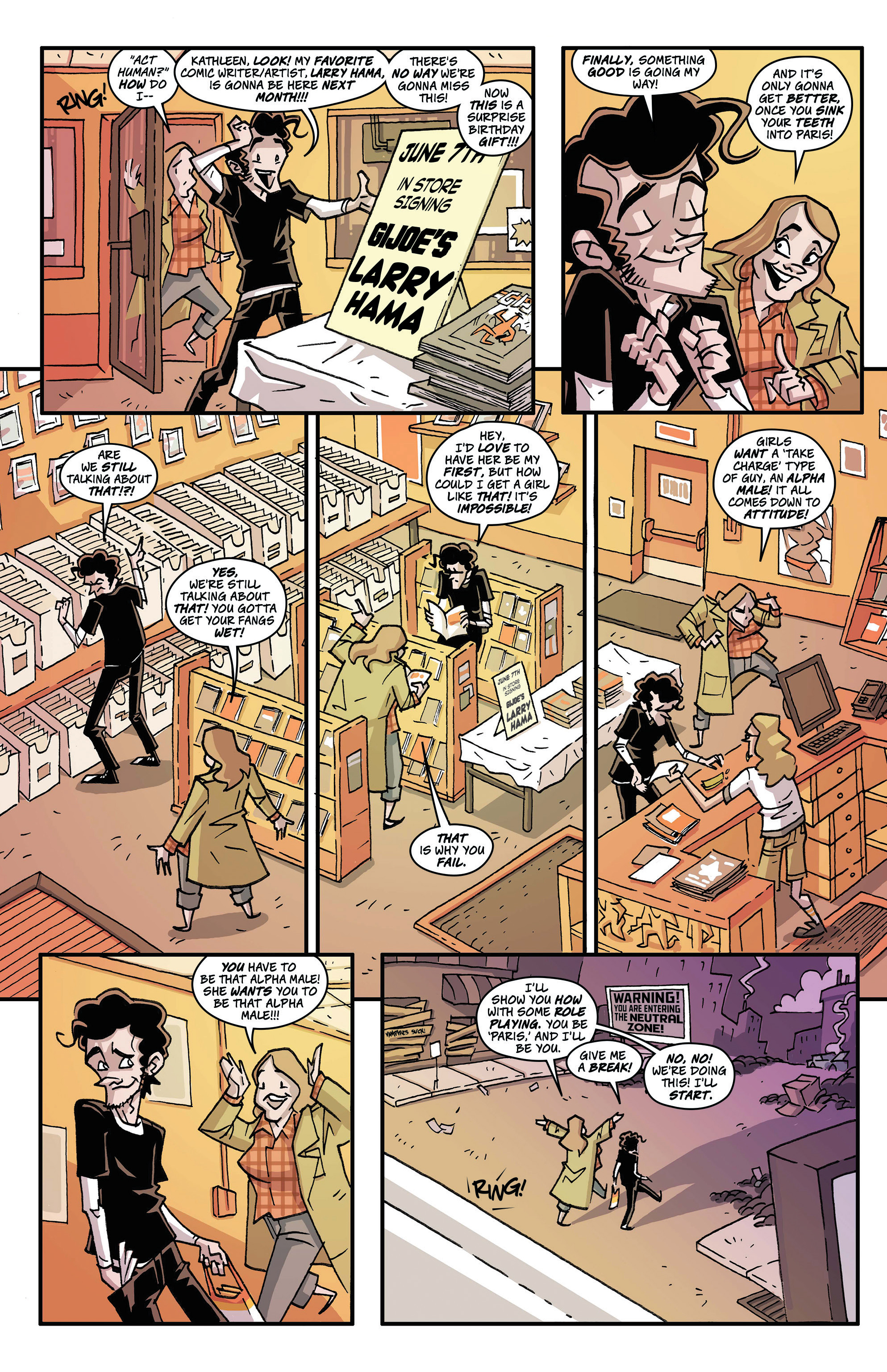 Read online The V-Card comic -  Issue #1 - 21