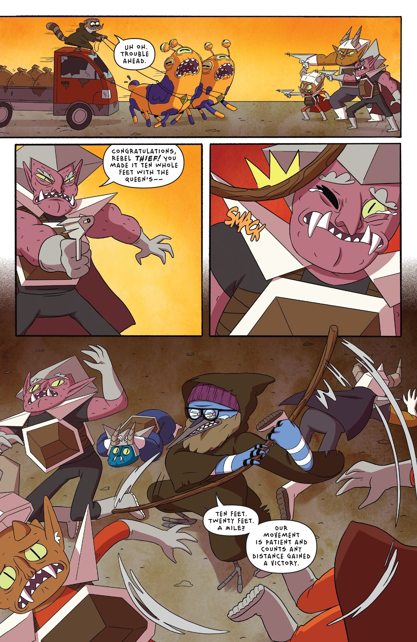 Read online Regular Show: 25 Years Later comic -  Issue #6 - 8
