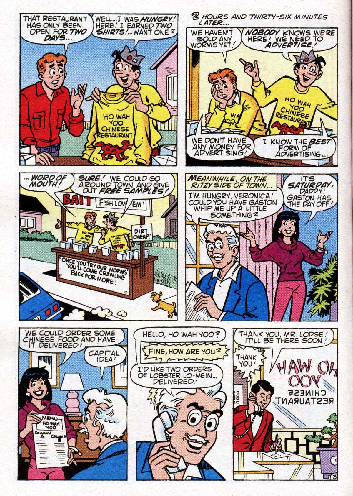 Read online Jughead's Double Digest Magazine comic -  Issue #89 - 160