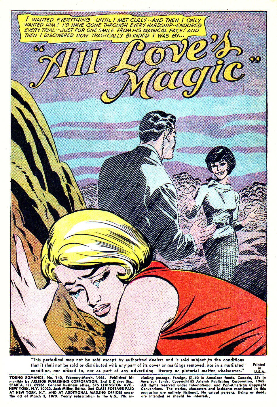 Read online Young Romance comic -  Issue #140 - 3