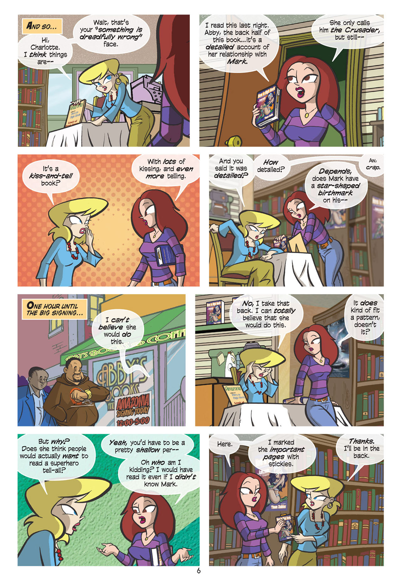 Read online Love and Capes comic -  Issue #6 - 8