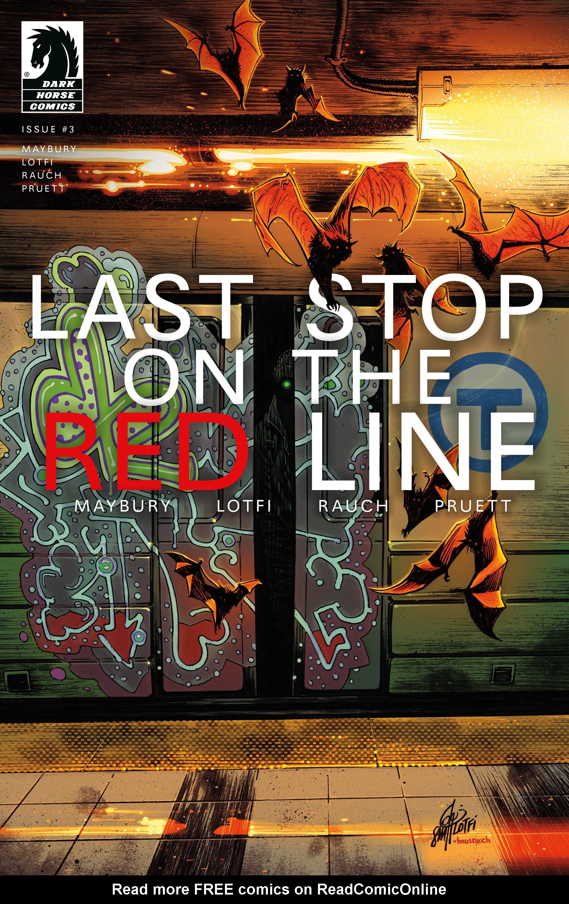 Read online Last Stop On the Red Line comic -  Issue #3 - 1