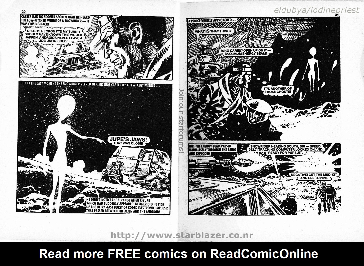 Read online Starblazer comic -  Issue #179 - 17