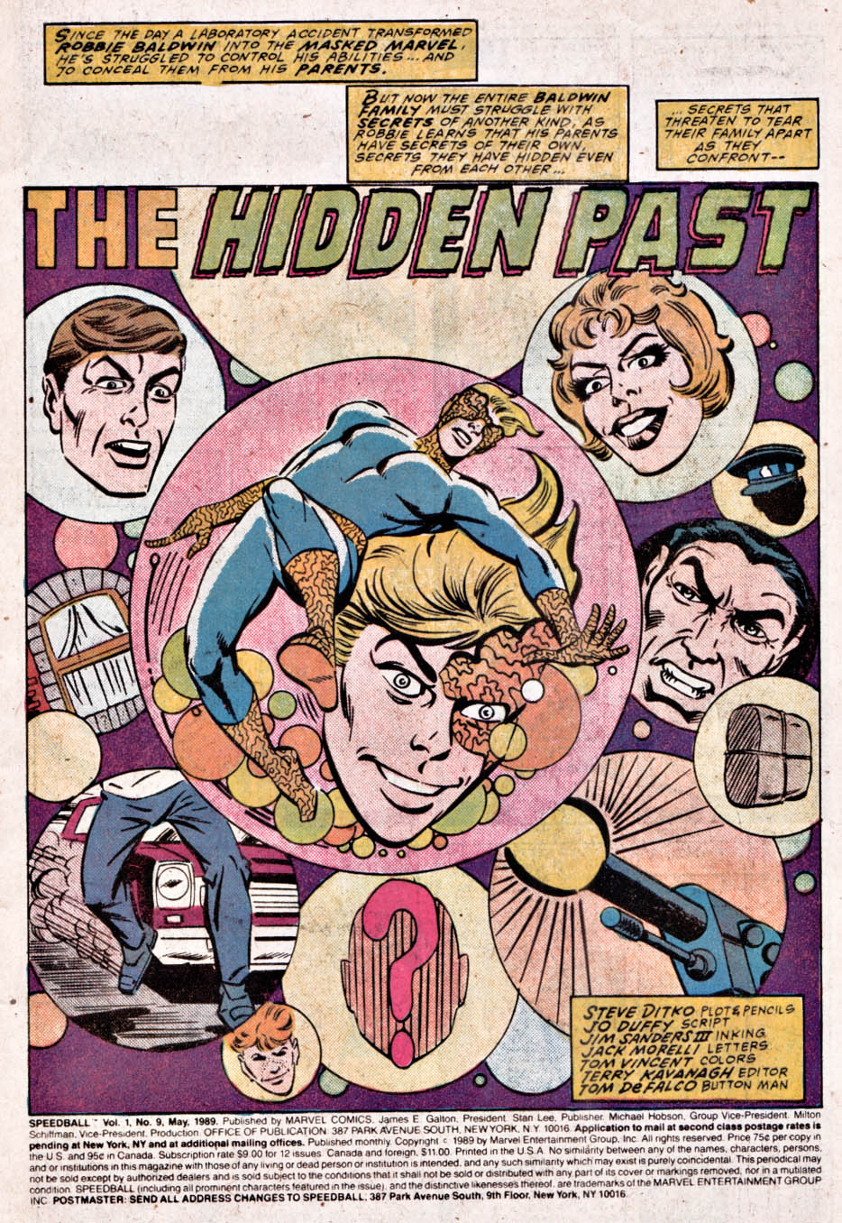 Read online Speedball comic -  Issue #9 - 2