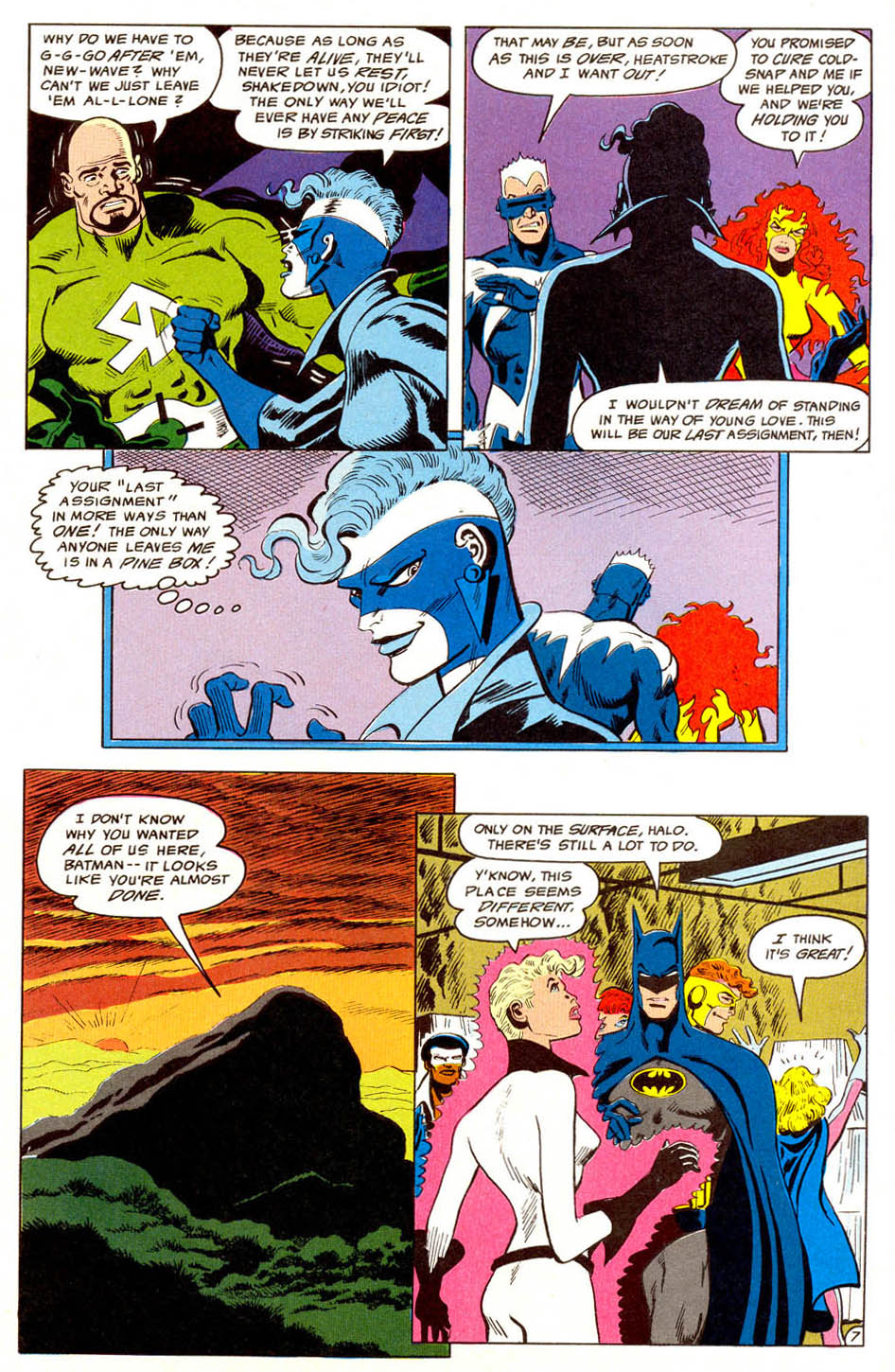 Read online The Outsiders (1985) comic -  Issue #20 - 8