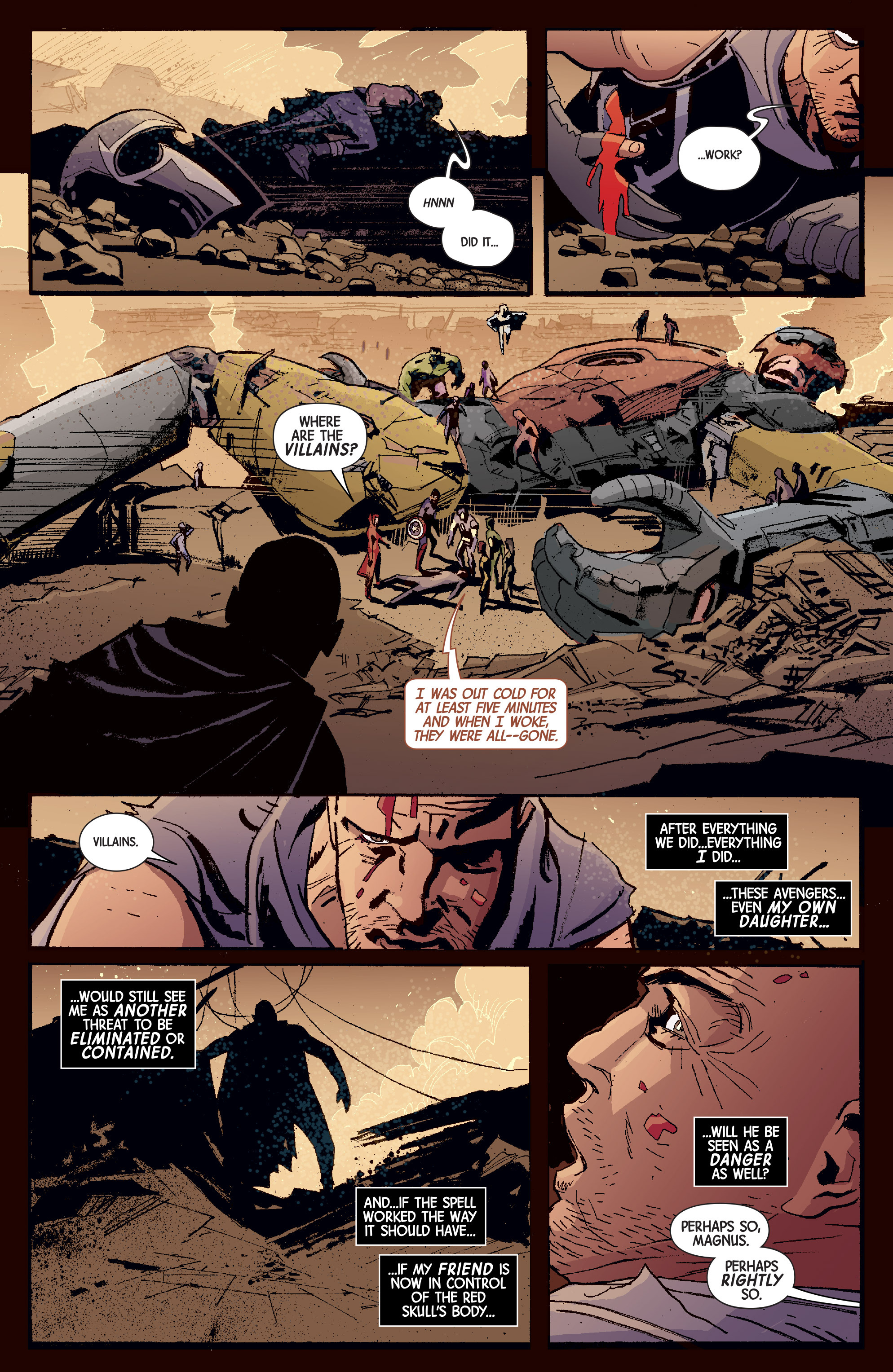 Read online Magneto comic -  Issue #12 - 16