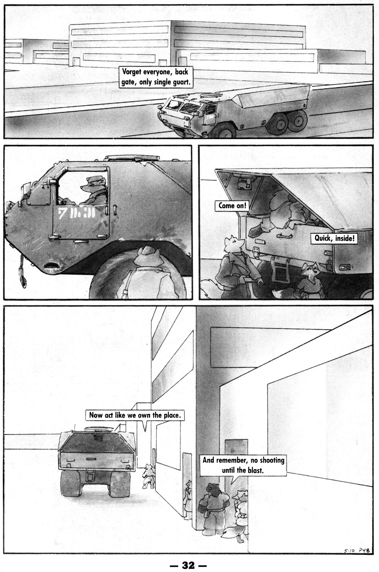 Read online Critters comic -  Issue #5 - 35