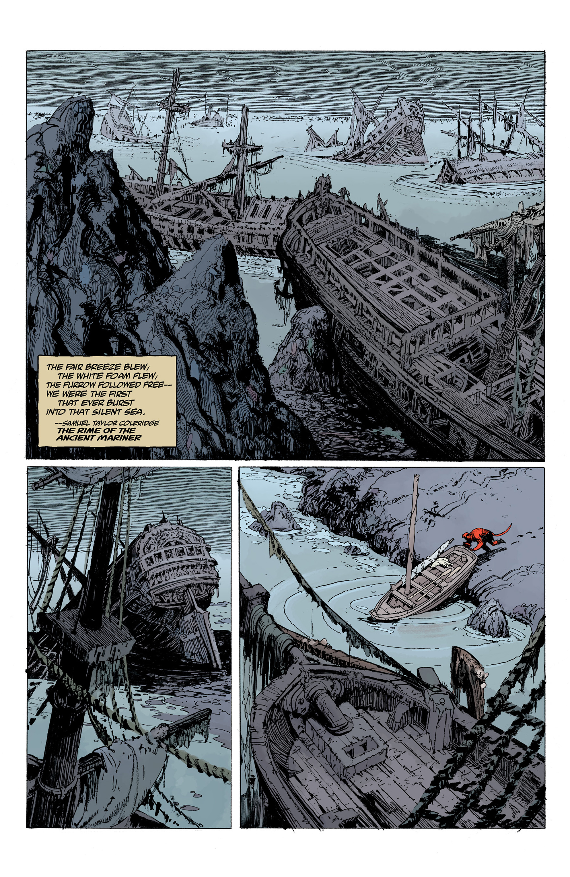 Read online Hellboy: Into the Silent Sea comic -  Issue # Full - 9