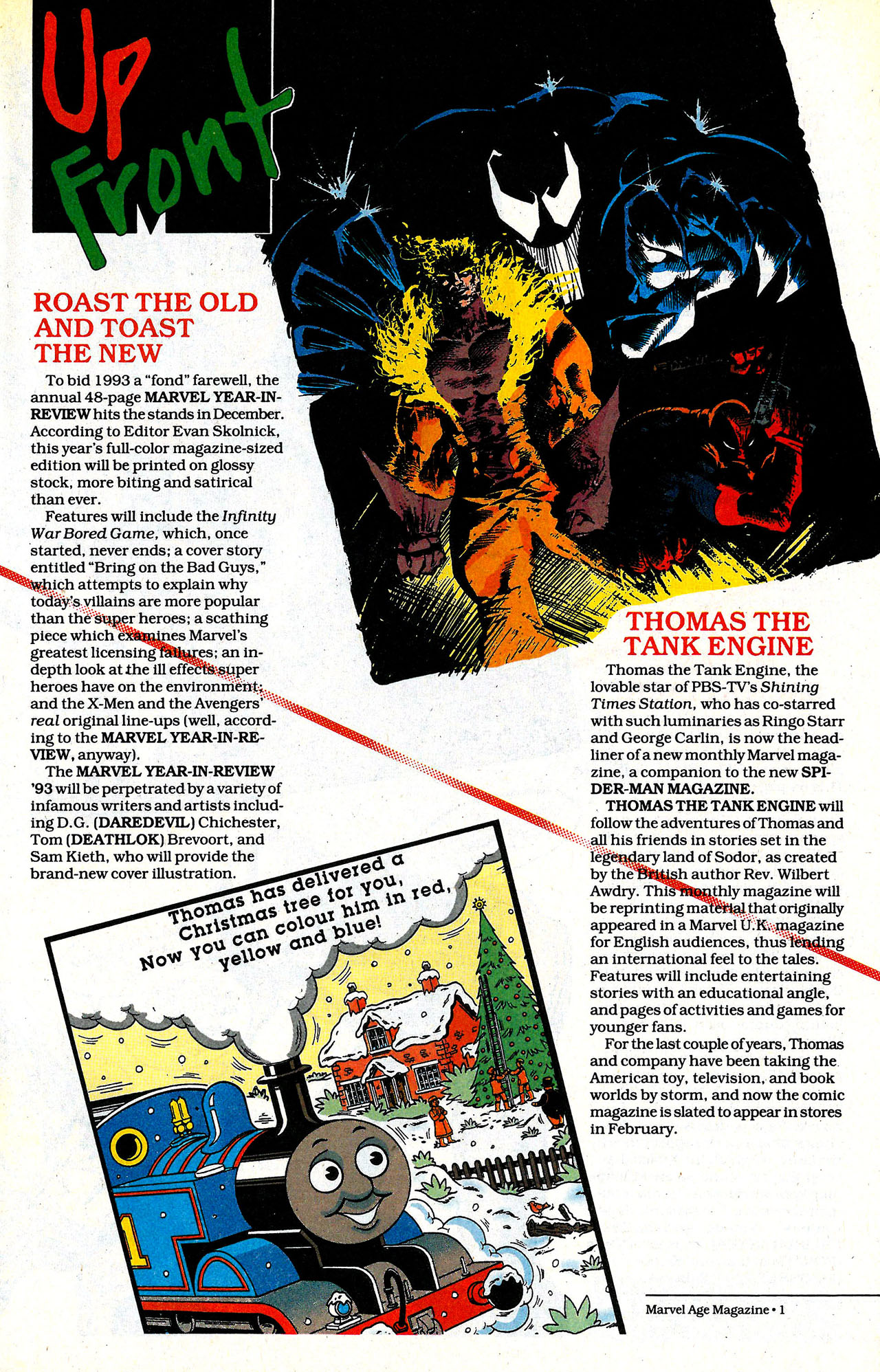 Read online Marvel Age comic -  Issue #132 - 3