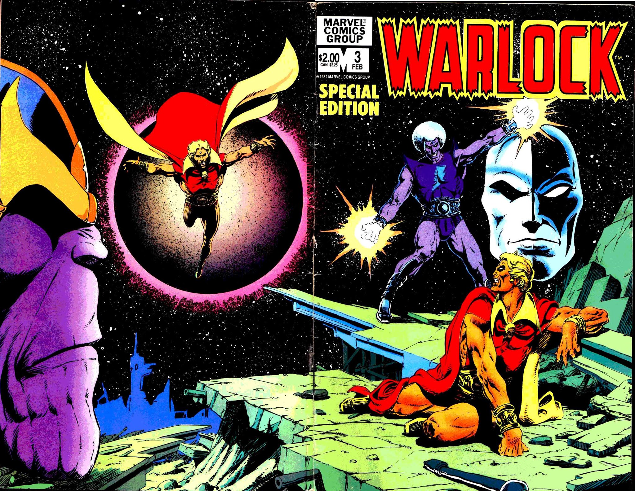 Read online Warlock (1982) comic -  Issue #3 - 1