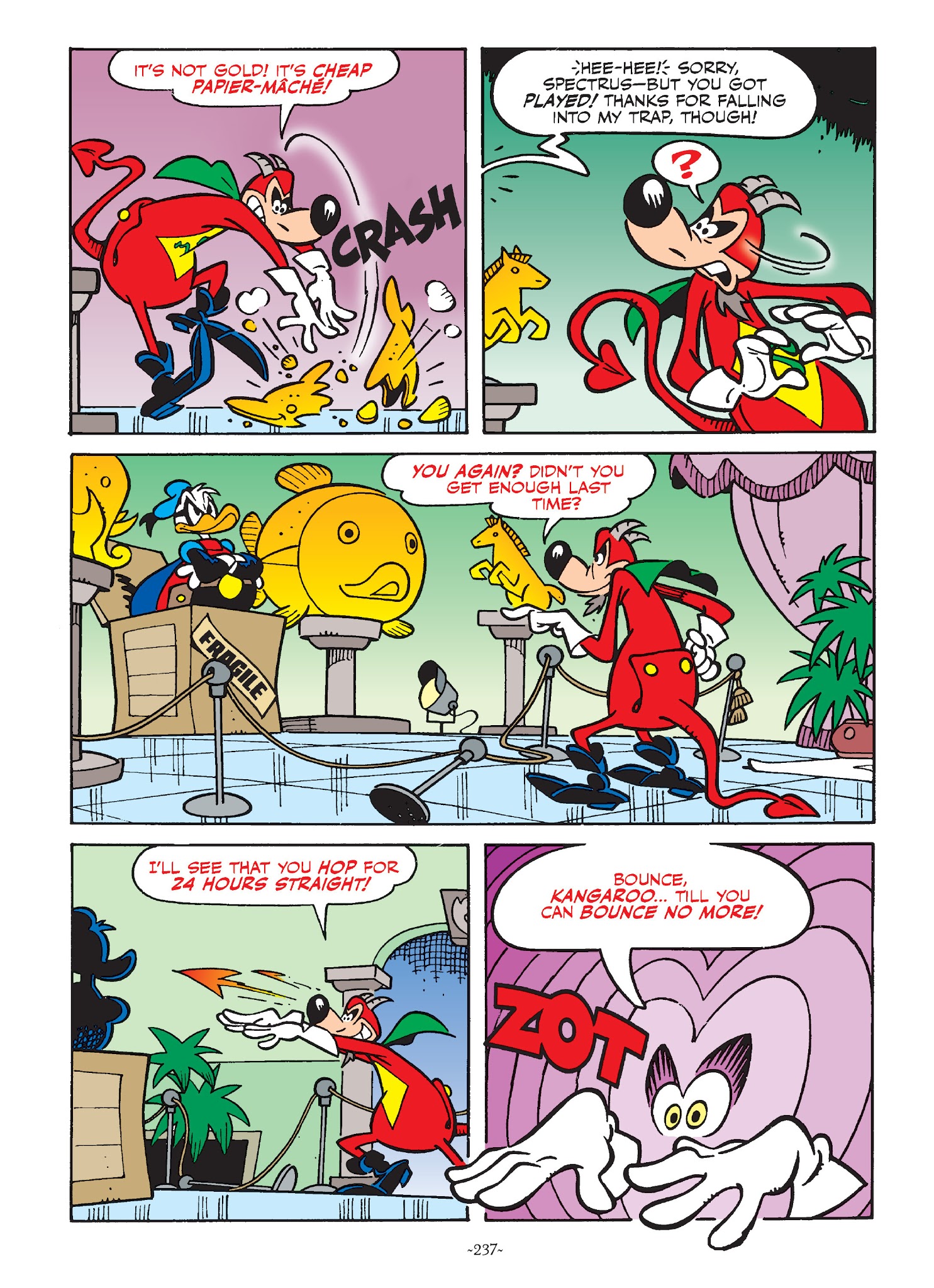 Read online Mickey and Donald: The Search For the Zodiac Stone comic -  Issue # TPB - 236