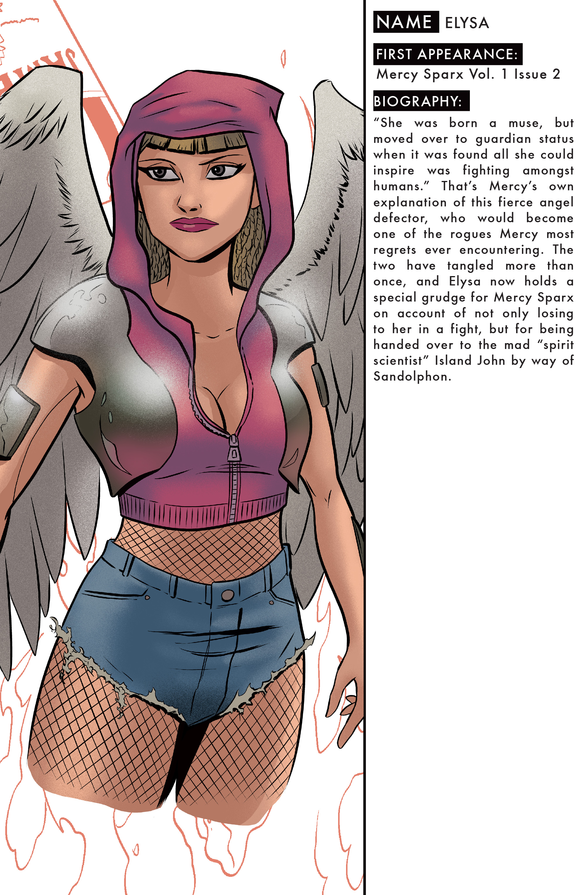 Read online Mercy Sparx (2013) comic -  Issue # _Special - Who The Fuck - 23