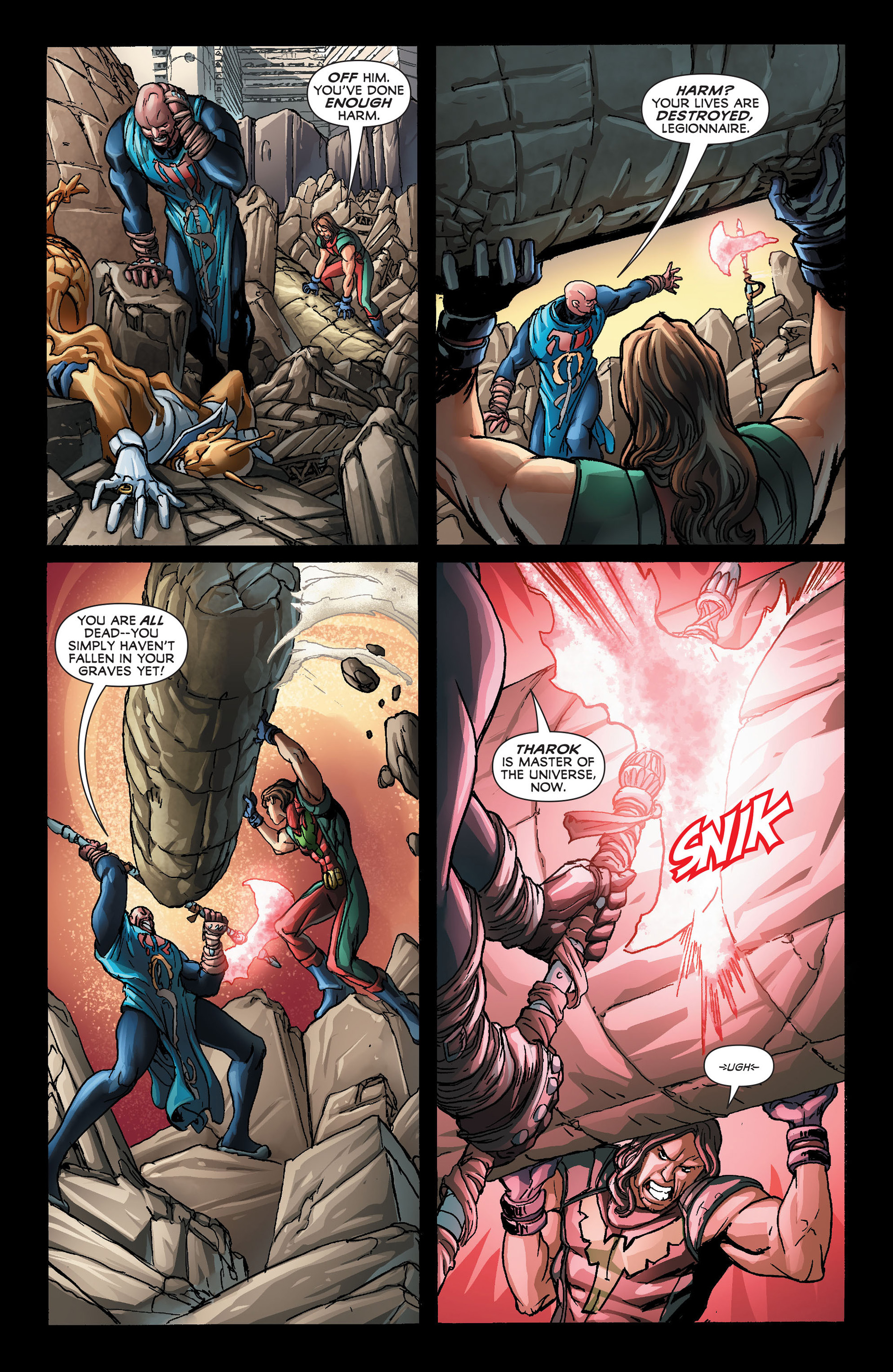 Legion of Super-Heroes (2011) Issue #21 #22 - English 6