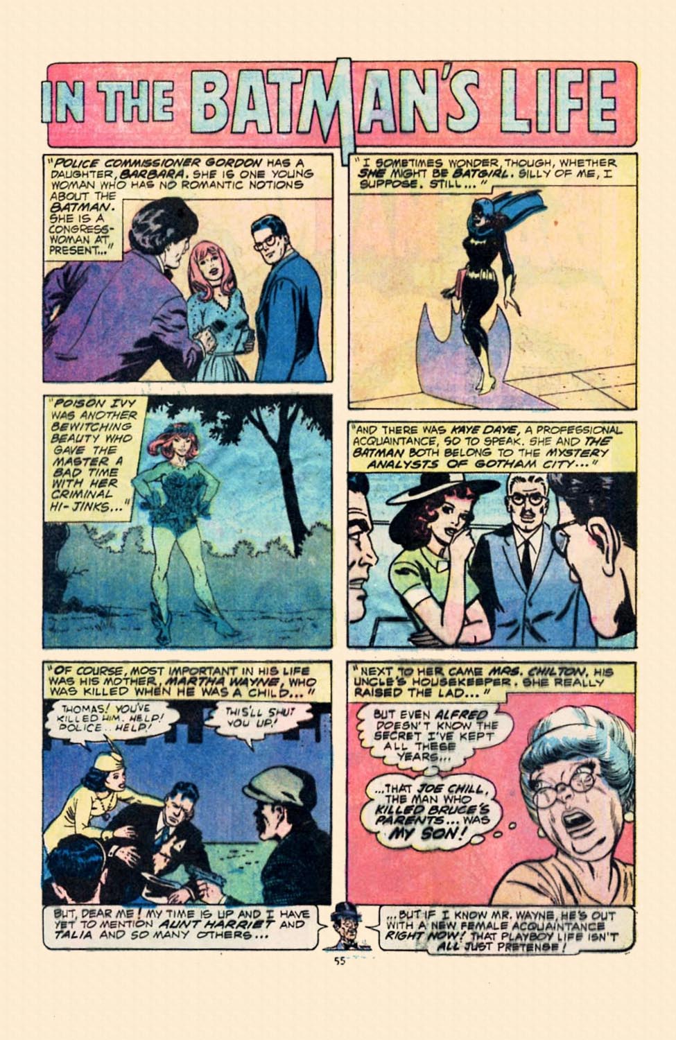 Read online Batman (1940) comic -  Issue #261 - 55