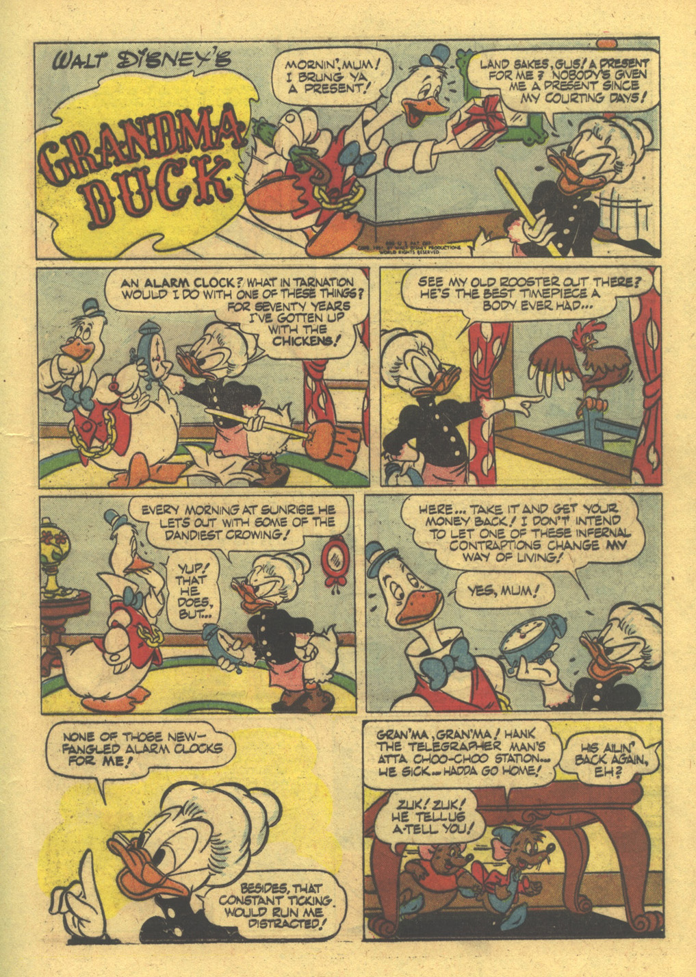 Read online Walt Disney's Comics and Stories comic -  Issue #126 - 21