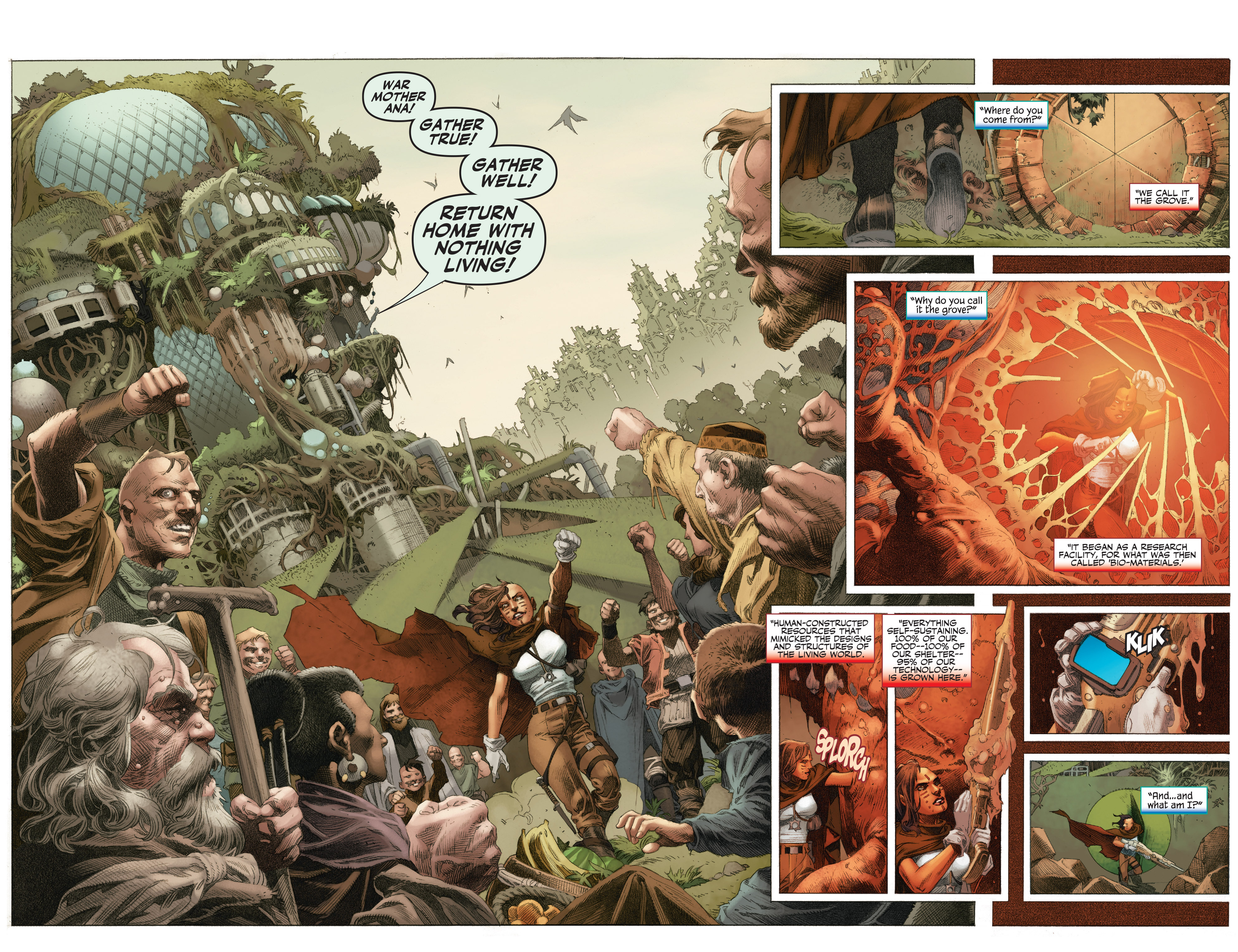 Read online 4001 A.D.: War Mother comic -  Issue #4001 A.D.: War Mother Full - 6